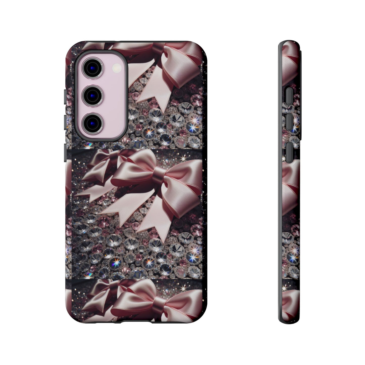 Sparkling Glam Phone Case, Tough Cases, Gift for Her, Stylish Cell Phone Accessories, Blinged Out Designs, Holiday Gifts