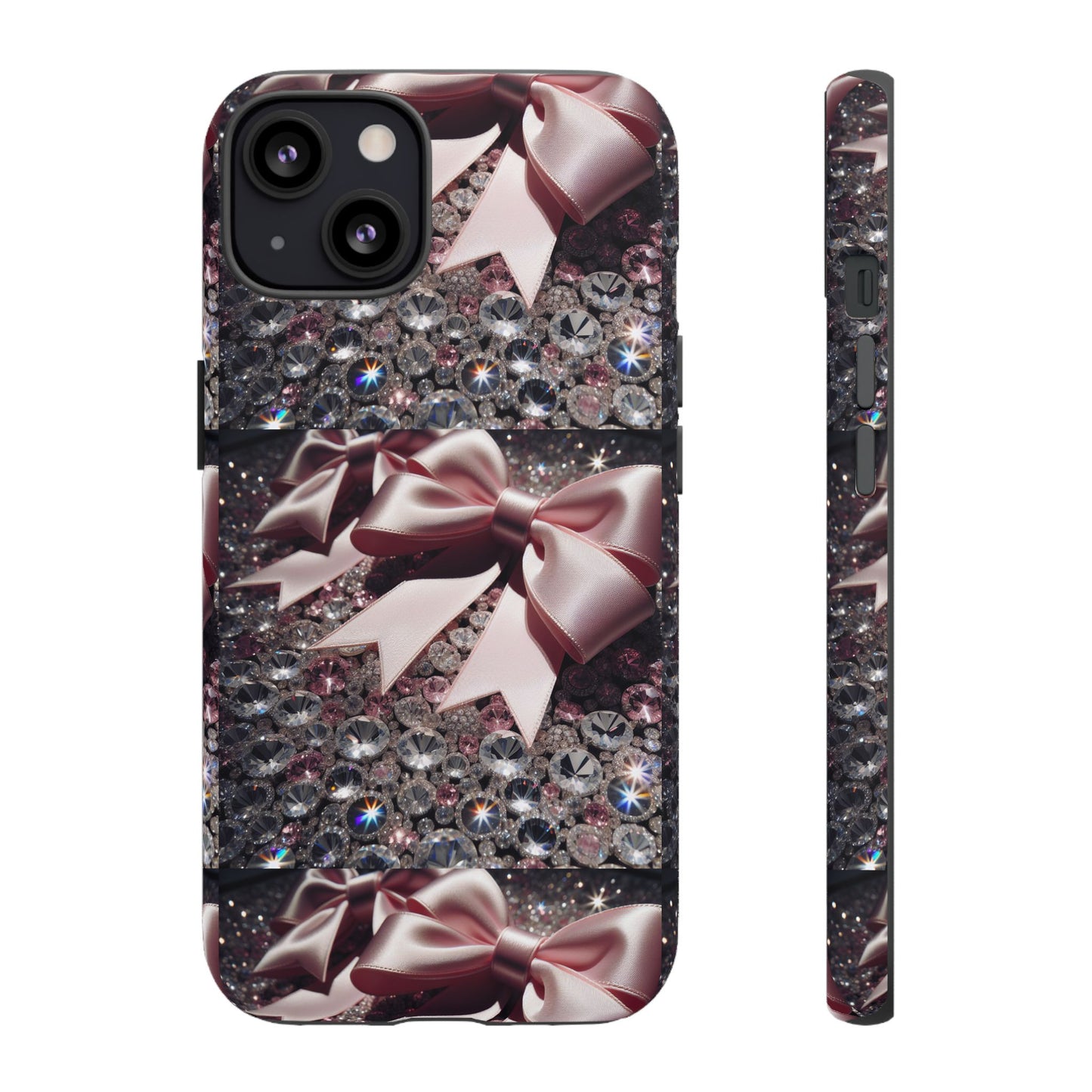 Sparkling Glam Phone Case, Tough Cases, Gift for Her, Stylish Cell Phone Accessories, Blinged Out Designs, Holiday Gifts
