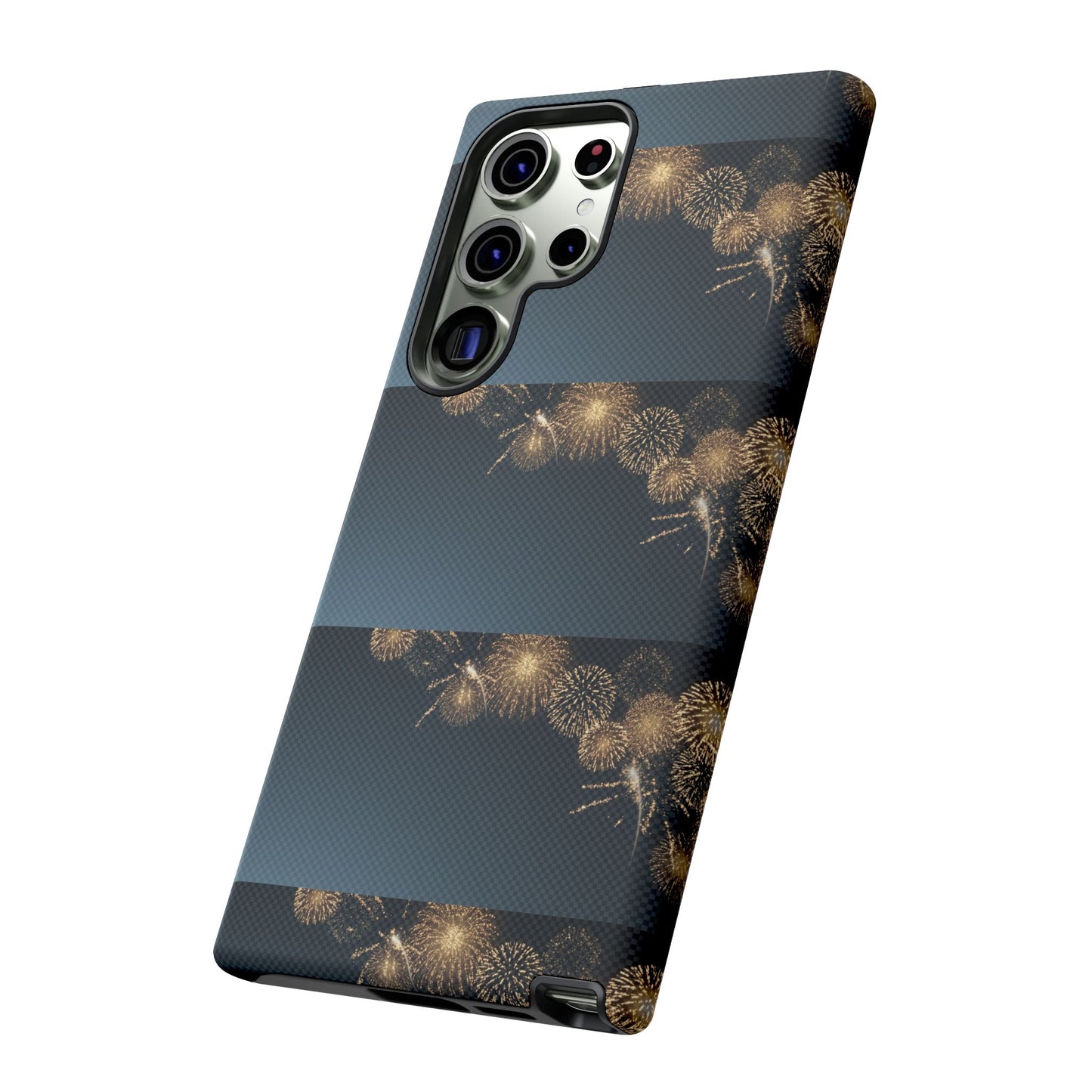 Elegant Fireworks Phone Case, Tough Phone Cover, Holiday Gift, Customizable Case, Premium Protection, Unique Design