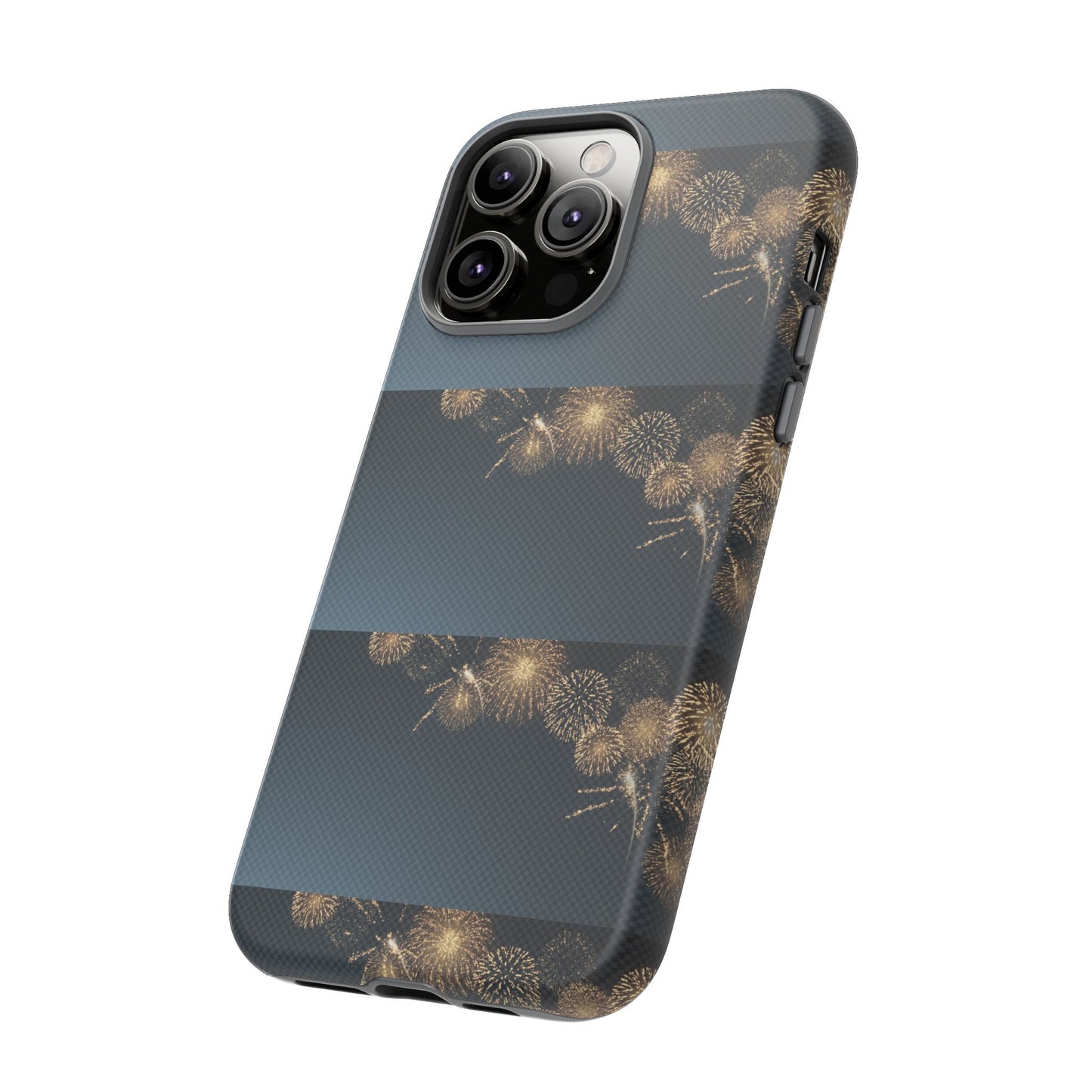 Elegant Fireworks Phone Case, Tough Phone Cover, Holiday Gift, Customizable Case, Premium Protection, Unique Design