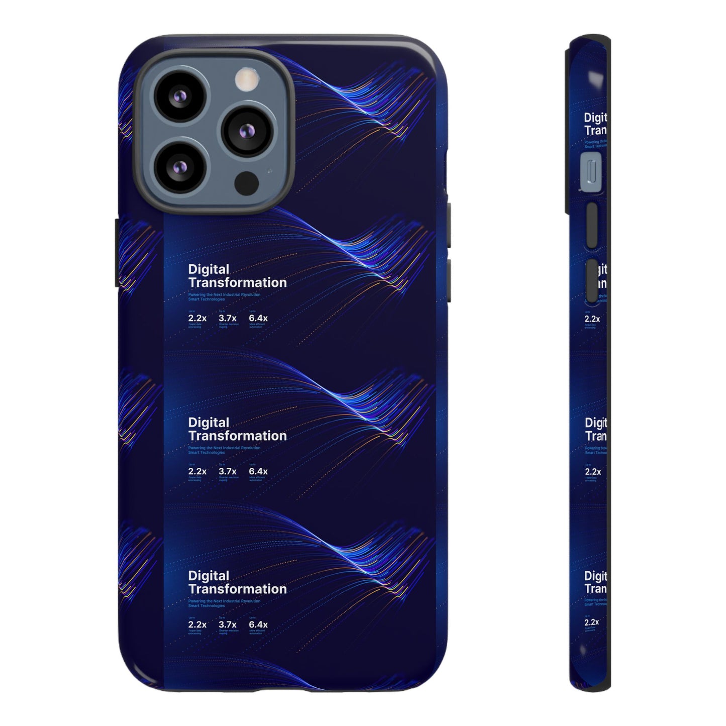 Digital Transformation Phone Case, Tough Cases for Modern Tech, Gifts for Digital Nomads, Unique Designs for Gadget Lovers, Custom [...]