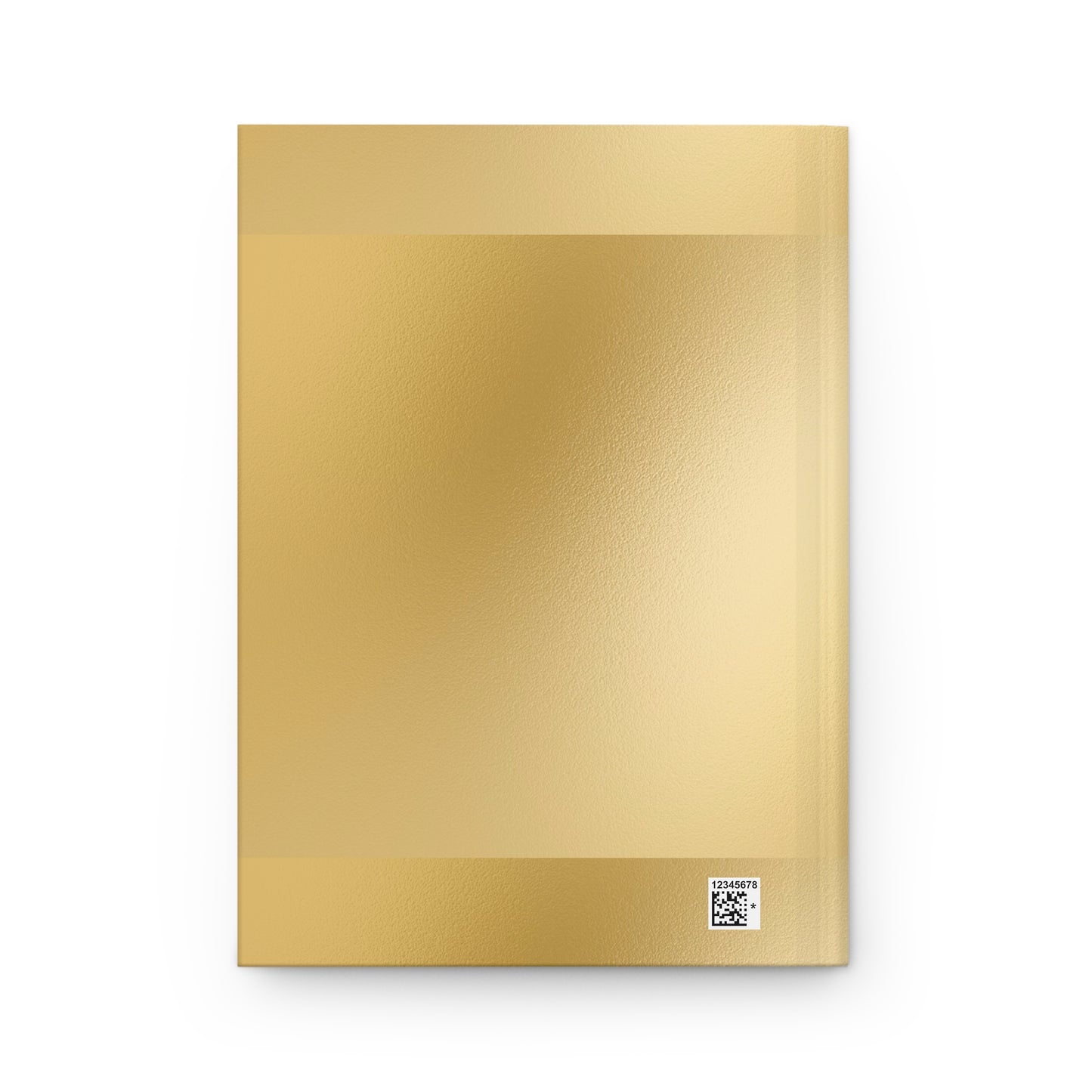Gold Matte Hardcover Journal: "Please, do not disturb MY thoughts" | Writing, Gifts, Stationery, Self-Reflection, Creative Expression
