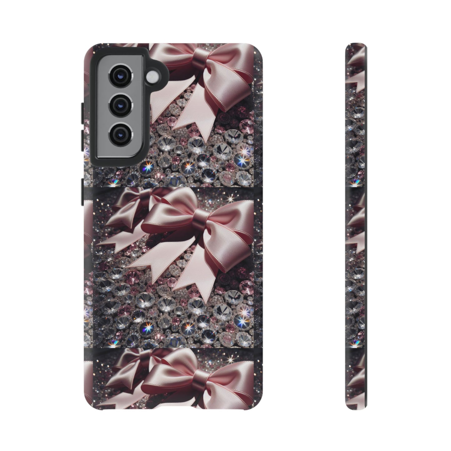 Sparkling Glam Phone Case, Tough Cases, Gift for Her, Stylish Cell Phone Accessories, Blinged Out Designs, Holiday Gifts