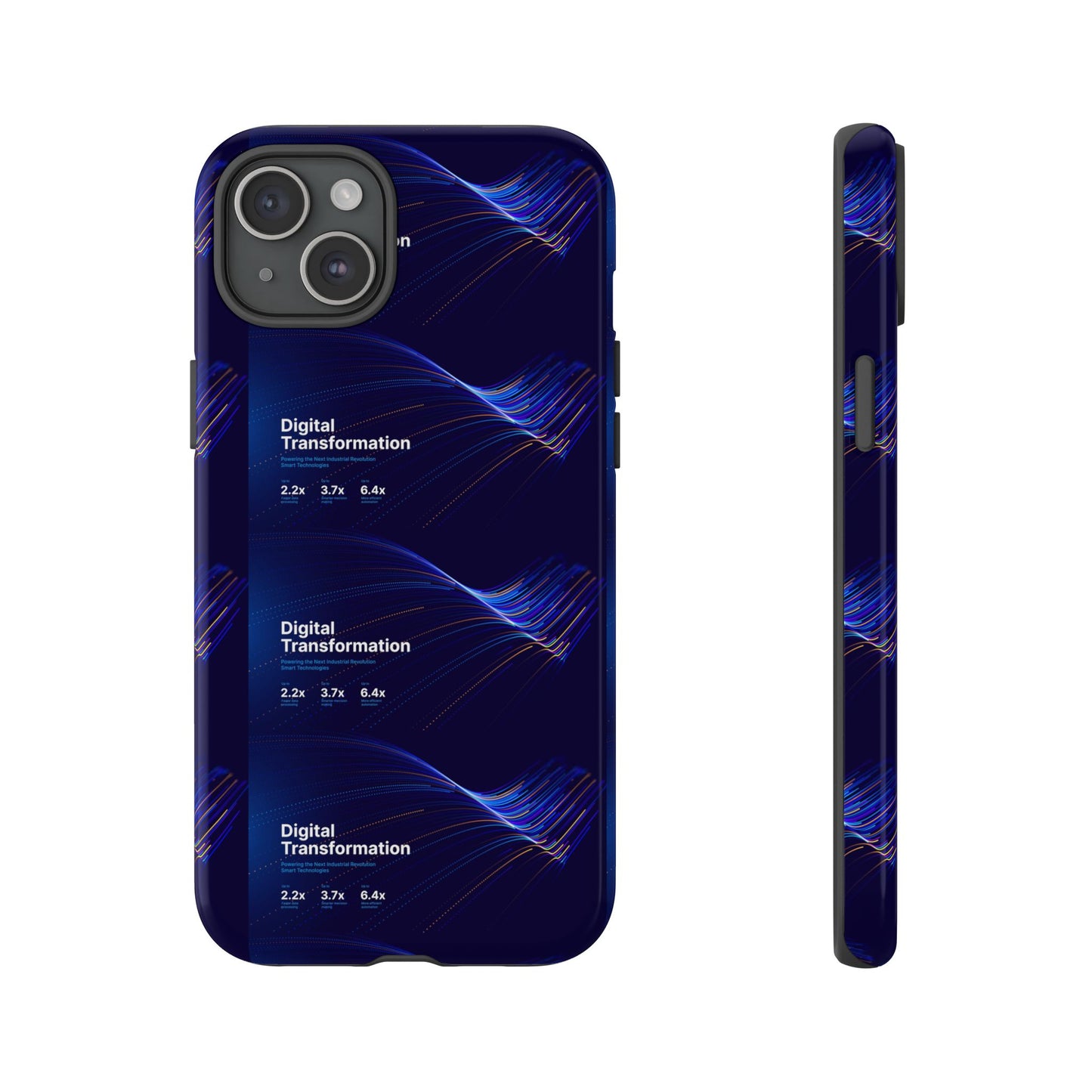 Digital Transformation Phone Case, Tough Cases for Modern Tech, Gifts for Digital Nomads, Unique Designs for Gadget Lovers, Custom [...]