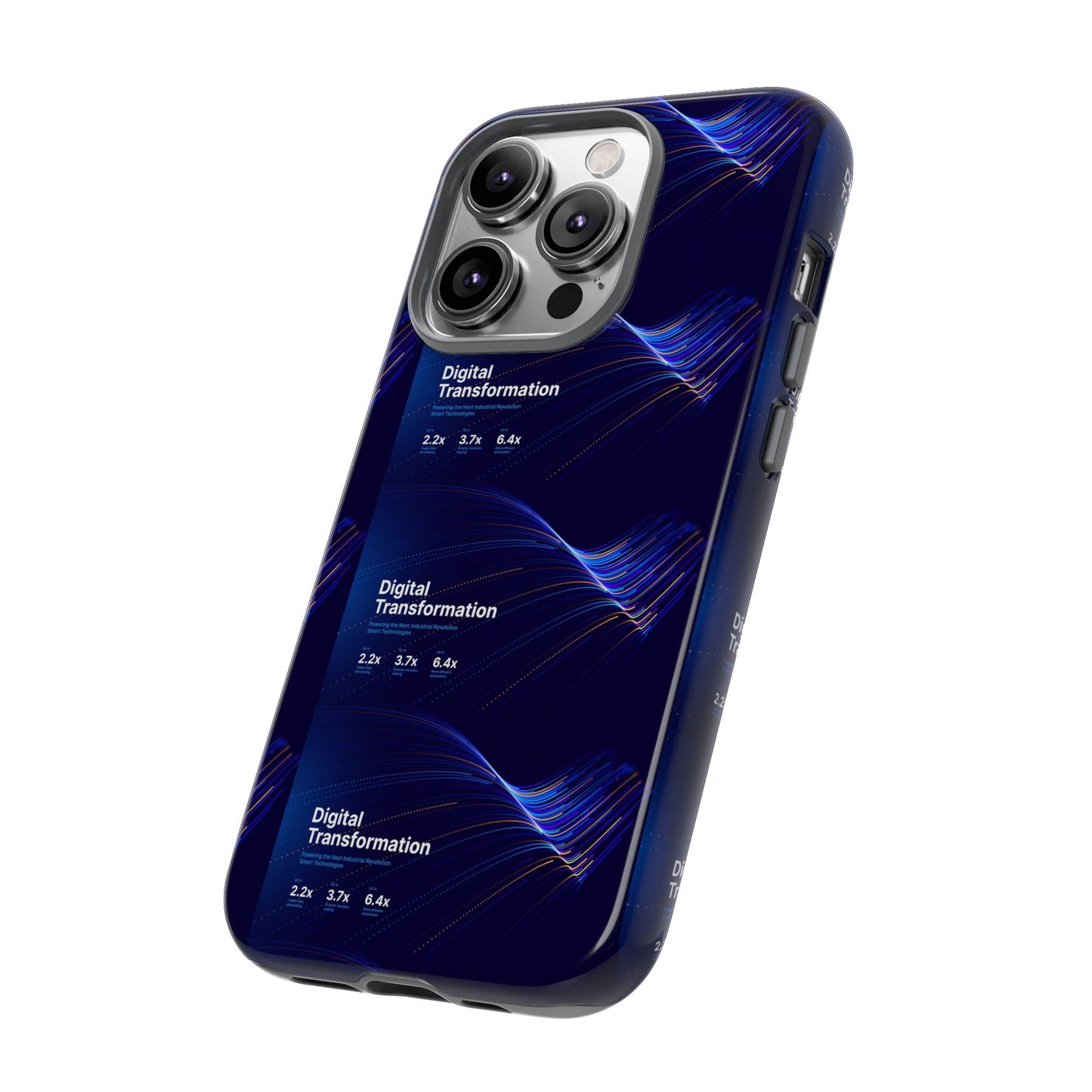 Digital Transformation Phone Case, Tough Cases for Modern Tech, Gifts for Digital Nomads, Unique Designs for Gadget Lovers, Custom [...]
