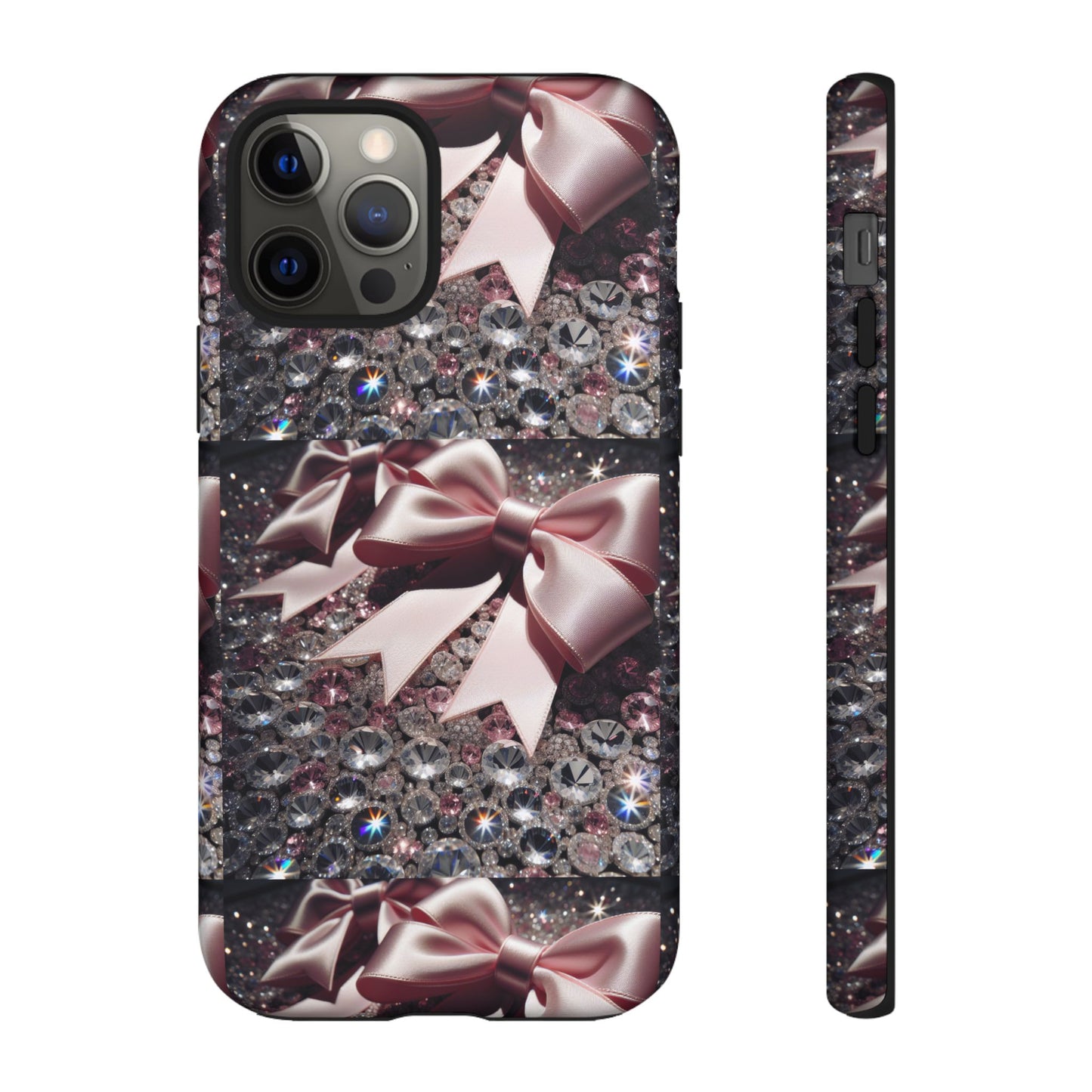 Sparkling Glam Phone Case, Tough Cases, Gift for Her, Stylish Cell Phone Accessories, Blinged Out Designs, Holiday Gifts
