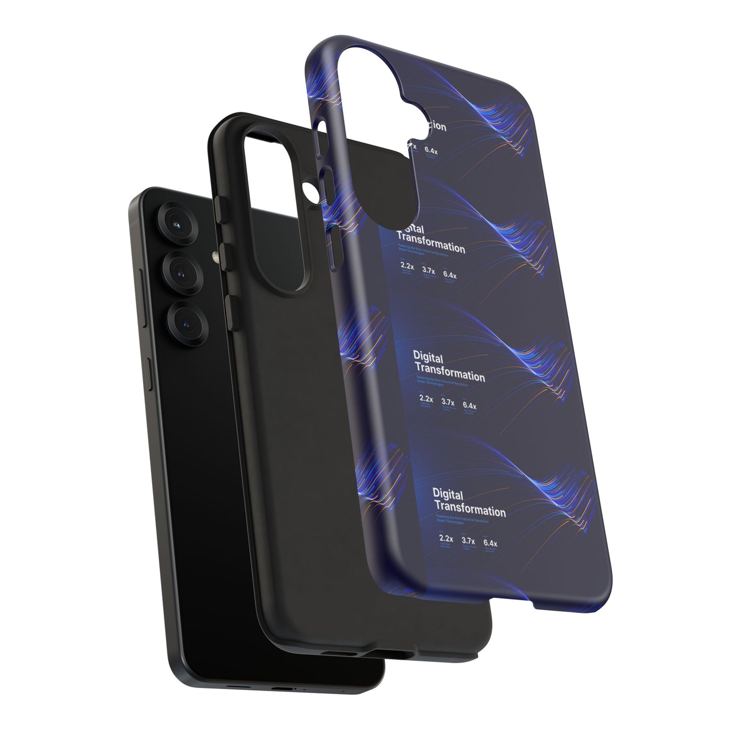 Digital Transformation Phone Case, Tough Cases for Modern Tech, Gifts for Digital Nomads, Unique Designs for Gadget Lovers, Custom [...]