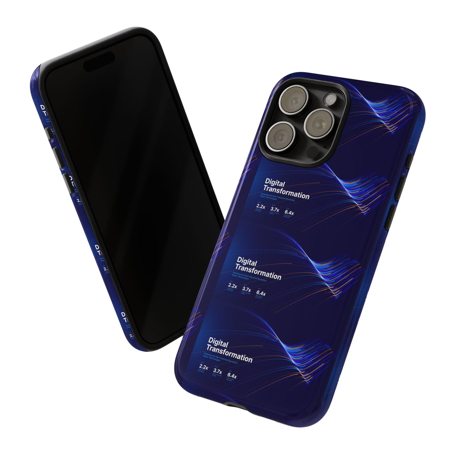 Digital Transformation Phone Case, Tough Cases for Modern Tech, Gifts for Digital Nomads, Unique Designs for Gadget Lovers, Custom [...]