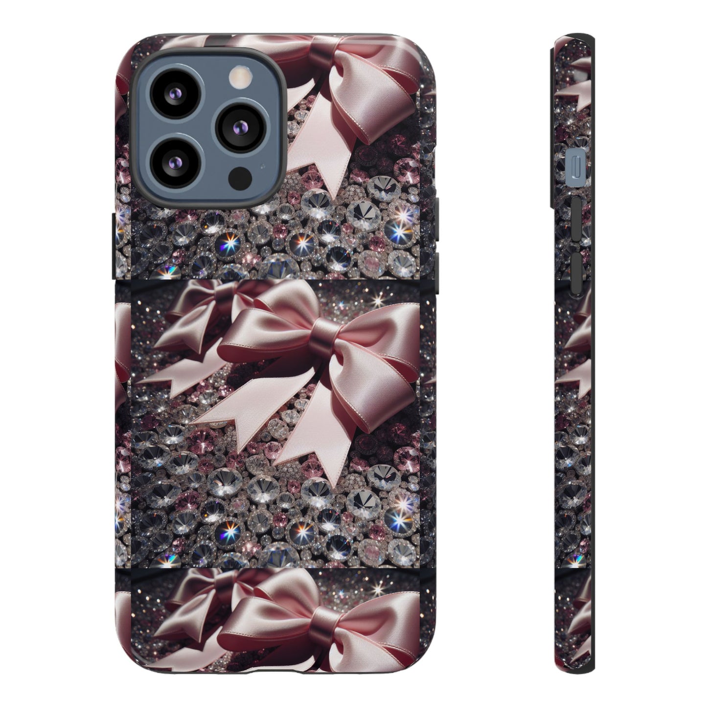 Sparkling Glam Phone Case, Tough Cases, Gift for Her, Stylish Cell Phone Accessories, Blinged Out Designs, Holiday Gifts