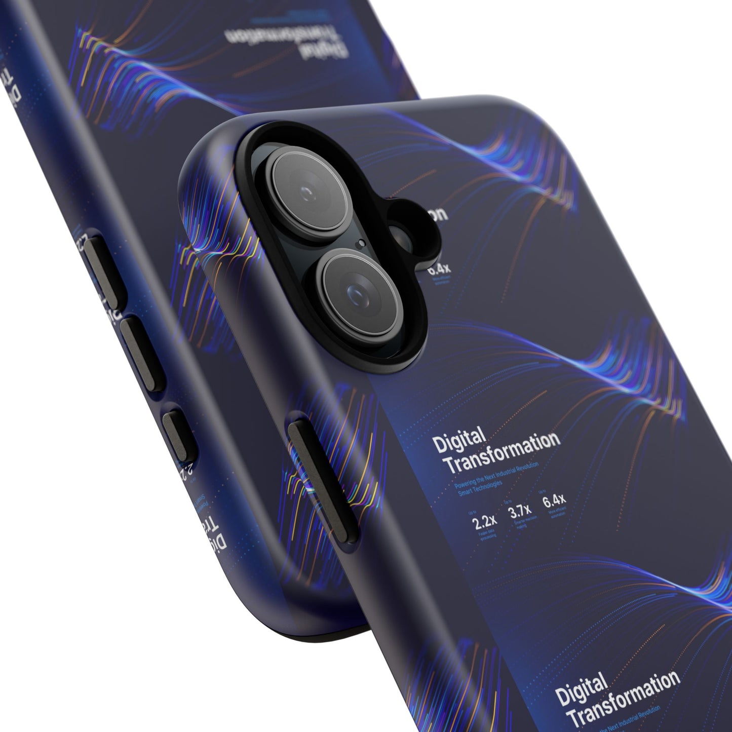 Digital Transformation Phone Case, Tough Cases for Modern Tech, Gifts for Digital Nomads, Unique Designs for Gadget Lovers, Custom [...]
