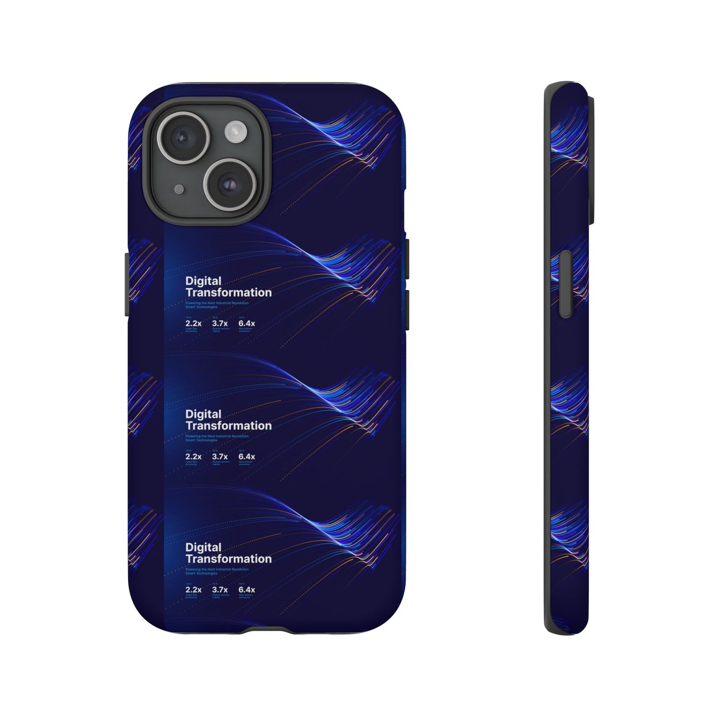 Digital Transformation Phone Case, Tough Cases for Modern Tech, Gifts for Digital Nomads, Unique Designs for Gadget Lovers, Custom [...]