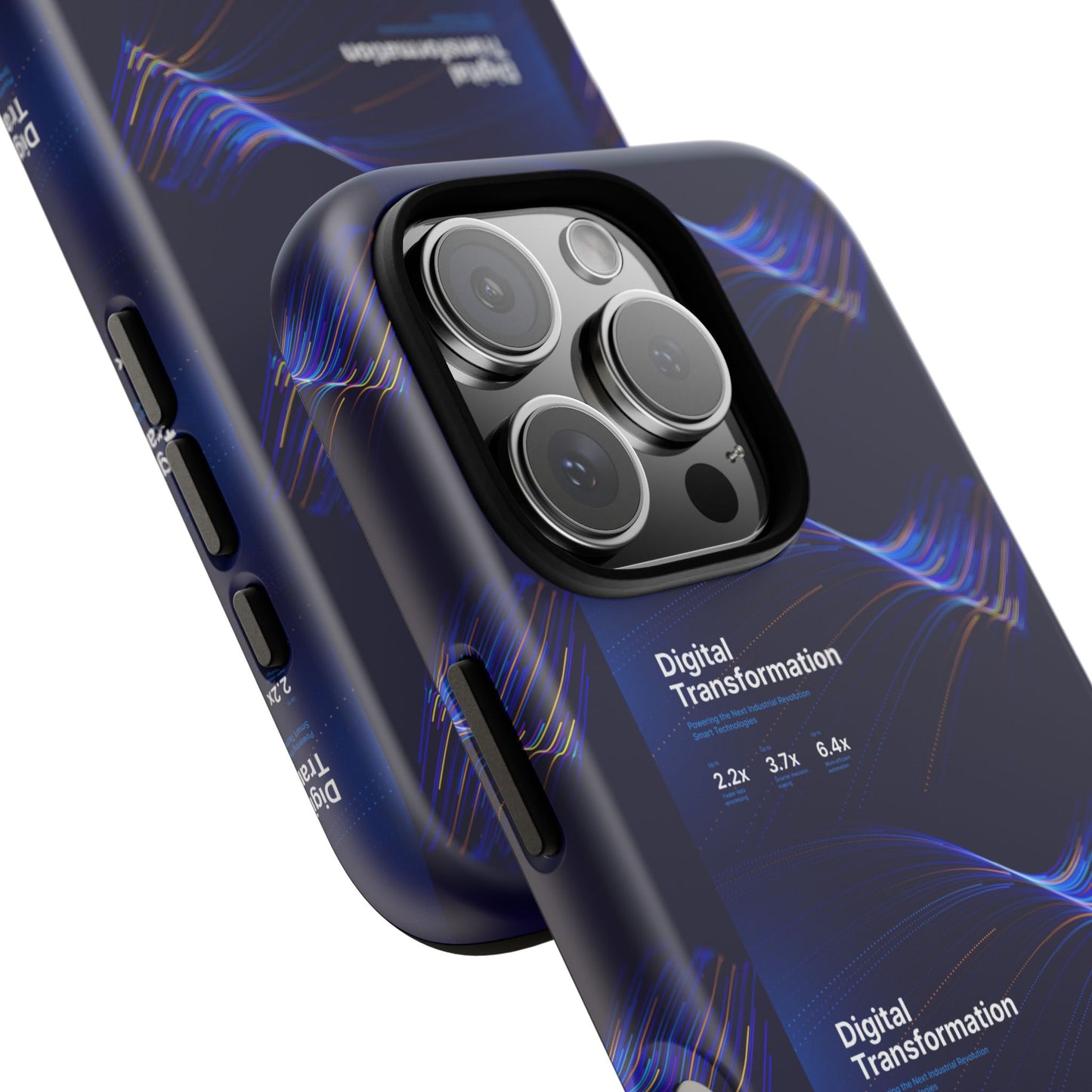 Digital Transformation Phone Case, Tough Cases for Modern Tech, Gifts for Digital Nomads, Unique Designs for Gadget Lovers, Custom [...]