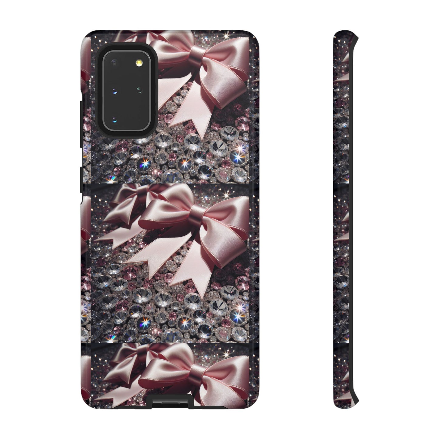 Sparkling Glam Phone Case, Tough Cases, Gift for Her, Stylish Cell Phone Accessories, Blinged Out Designs, Holiday Gifts