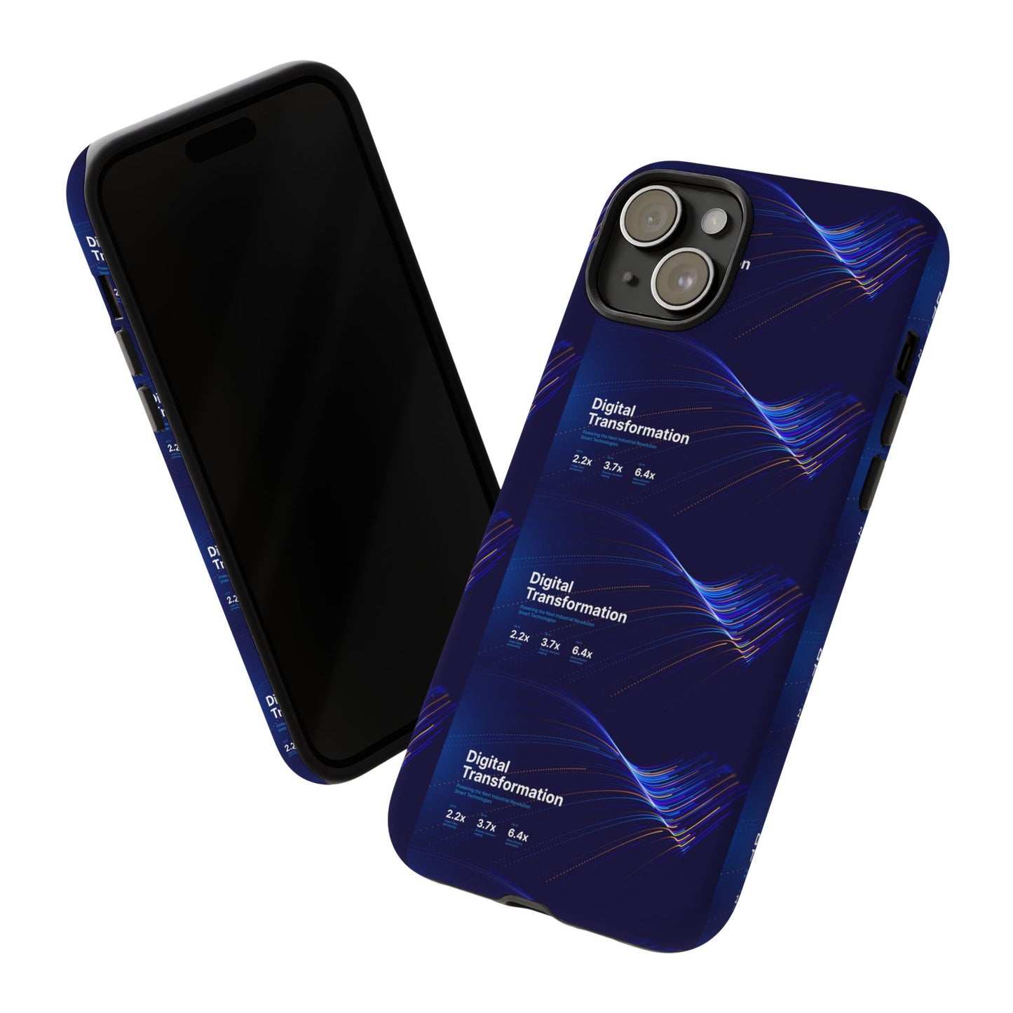 Digital Transformation Phone Case, Tough Cases for Modern Tech, Gifts for Digital Nomads, Unique Designs for Gadget Lovers, Custom [...]