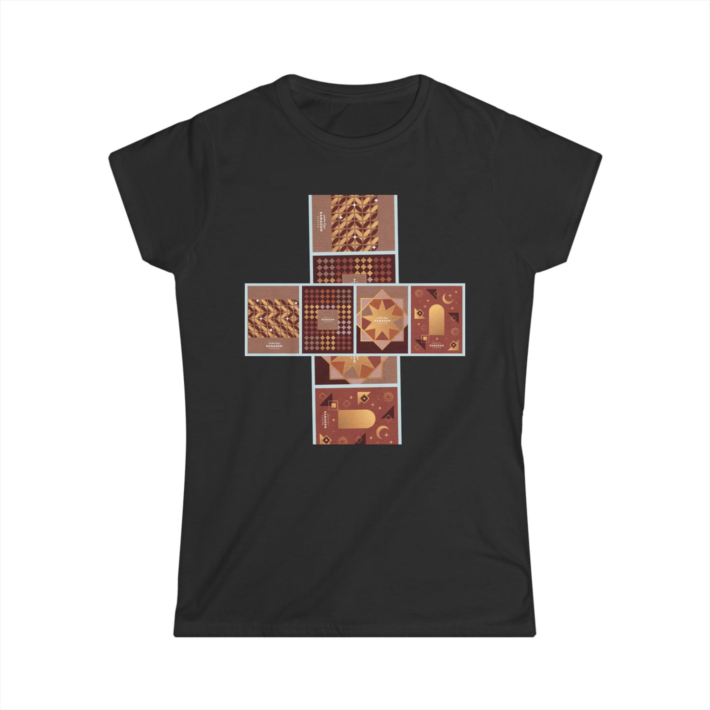 Bohemian Chic Women's Softstyle Tee, Casual Fashion, Summer Shirt, Gift for Her, Trendy Tee