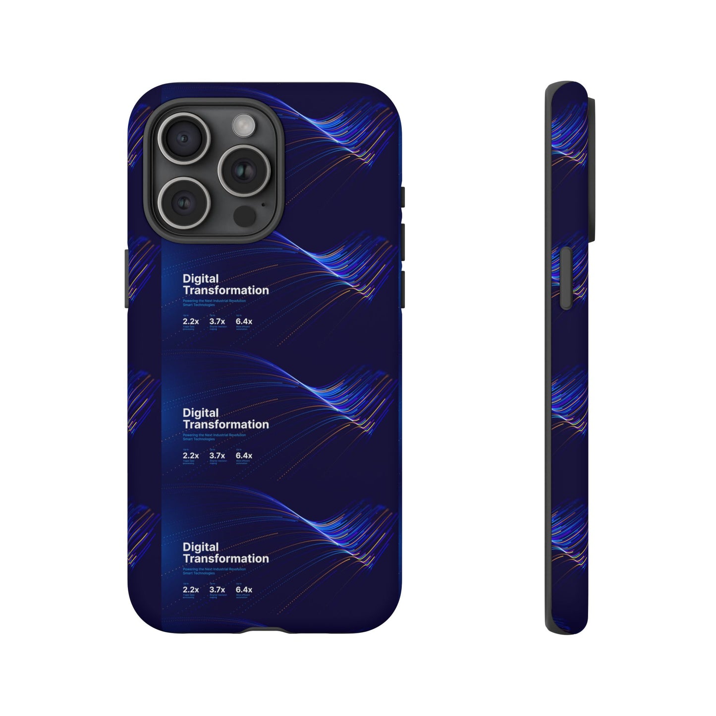Digital Transformation Phone Case, Tough Cases for Modern Tech, Gifts for Digital Nomads, Unique Designs for Gadget Lovers, Custom [...]