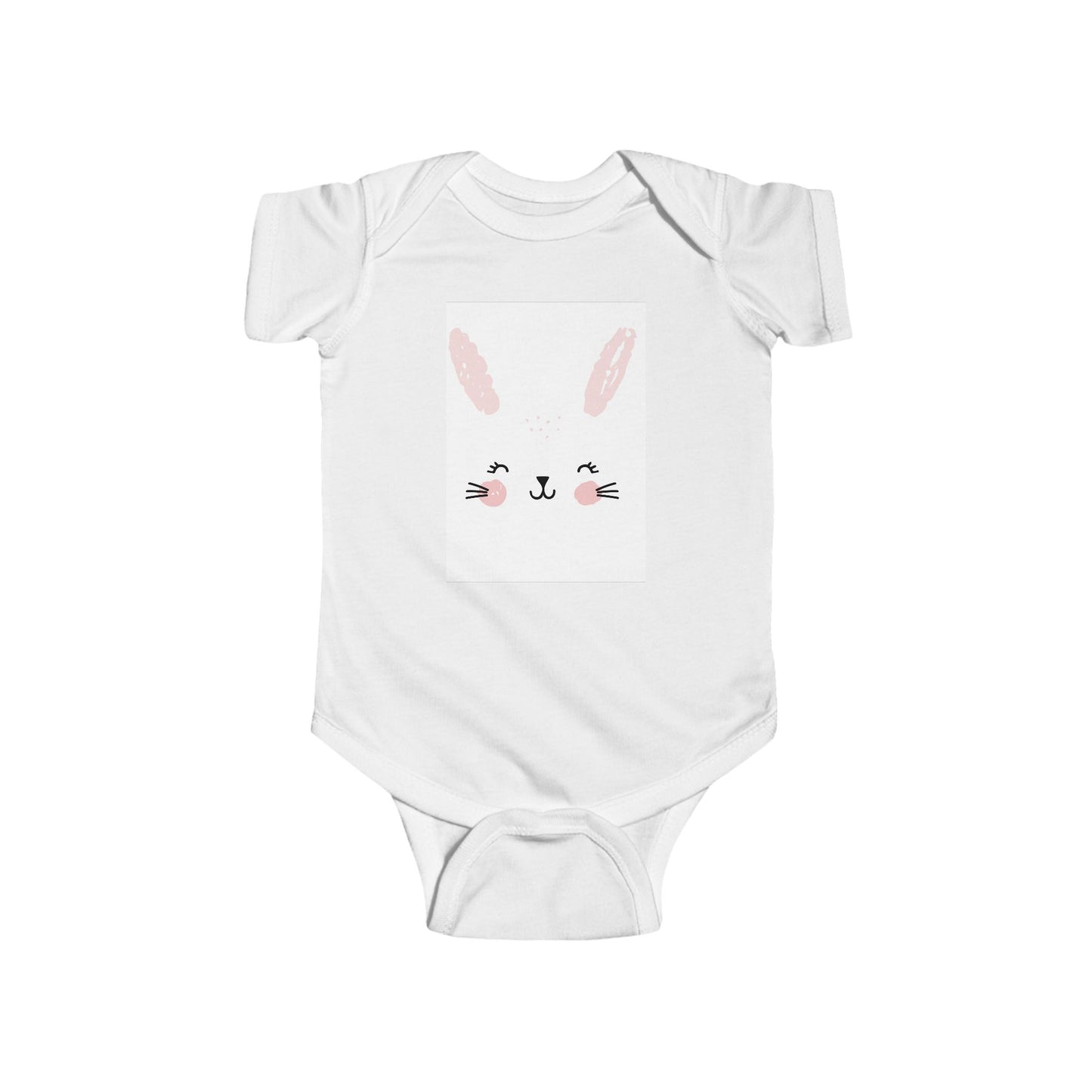 Adorable Bunny Infant Bodysuit, Baby Shower Gift, Spring Celebration Outfit, Cute Baby Clothes, Toddler Birthday Bash