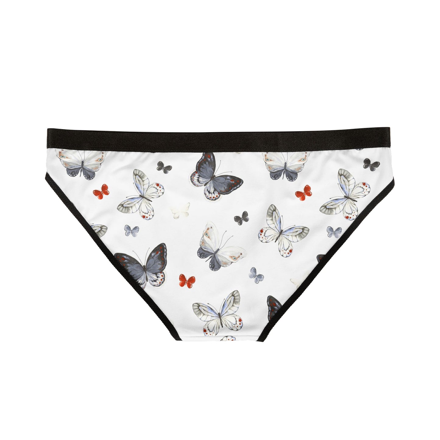 Butterfly Print Women's Underwear, Custom Floral Panties, Comfortable Lingerie, Gift for Her, Cute Underwear Set, Everyday Essentials