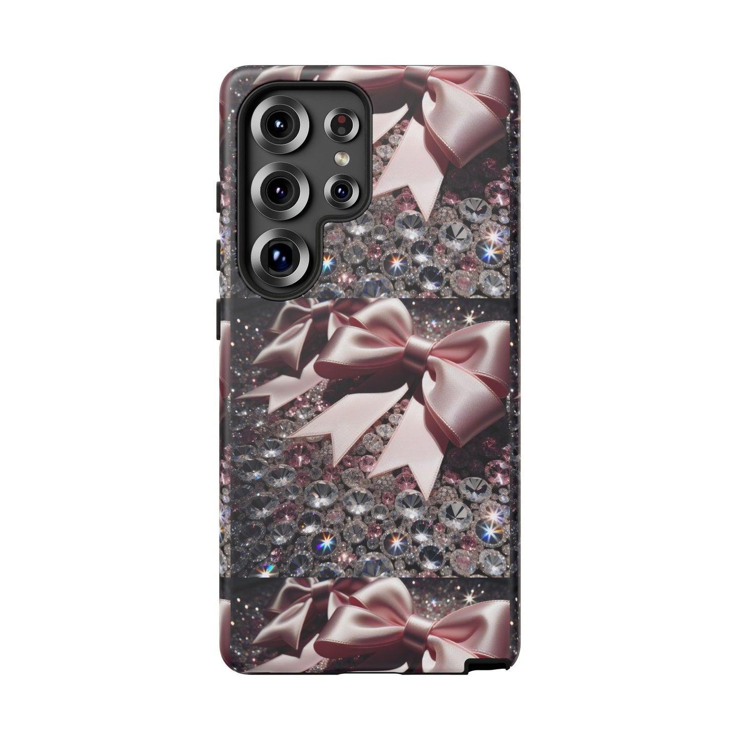 Sparkling Glam Phone Case, Tough Cases, Gift for Her, Stylish Cell Phone Accessories, Blinged Out Designs, Holiday Gifts