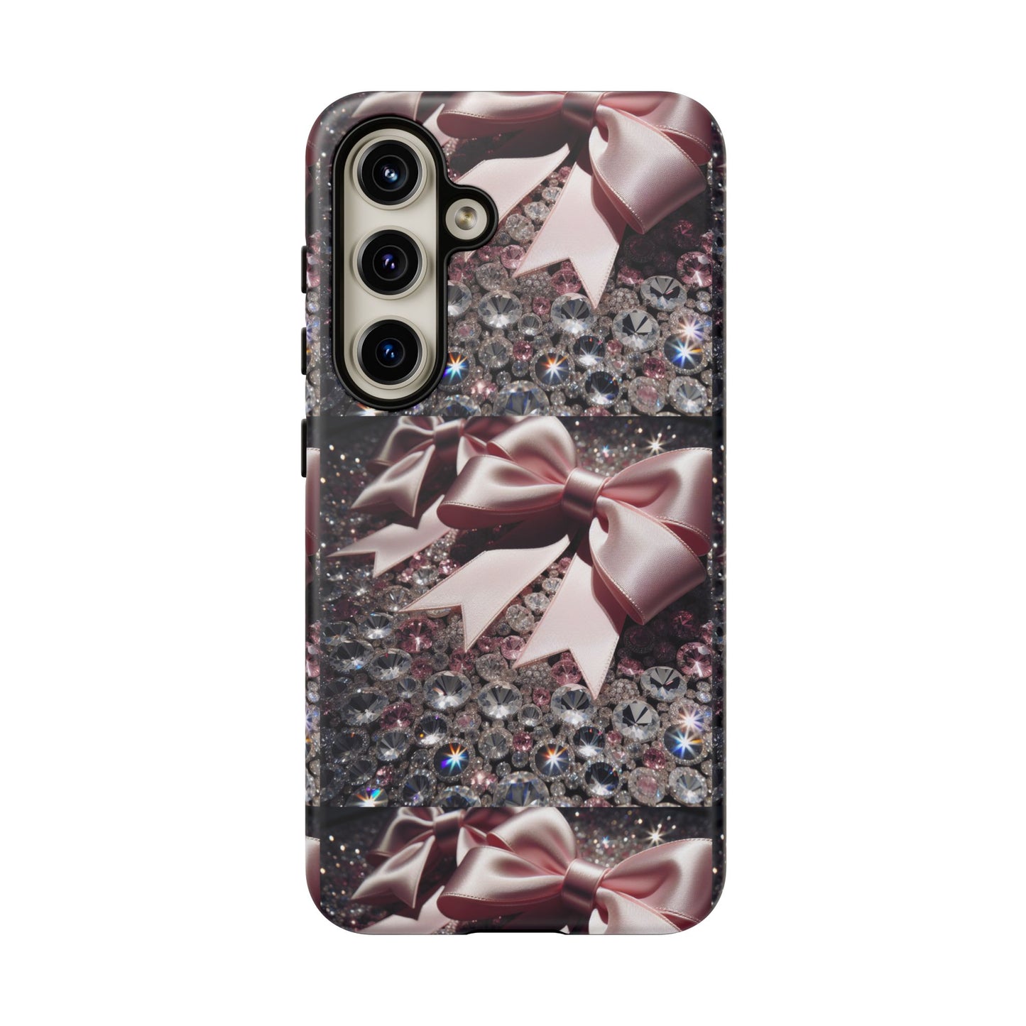 Sparkling Glam Phone Case, Tough Cases, Gift for Her, Stylish Cell Phone Accessories, Blinged Out Designs, Holiday Gifts