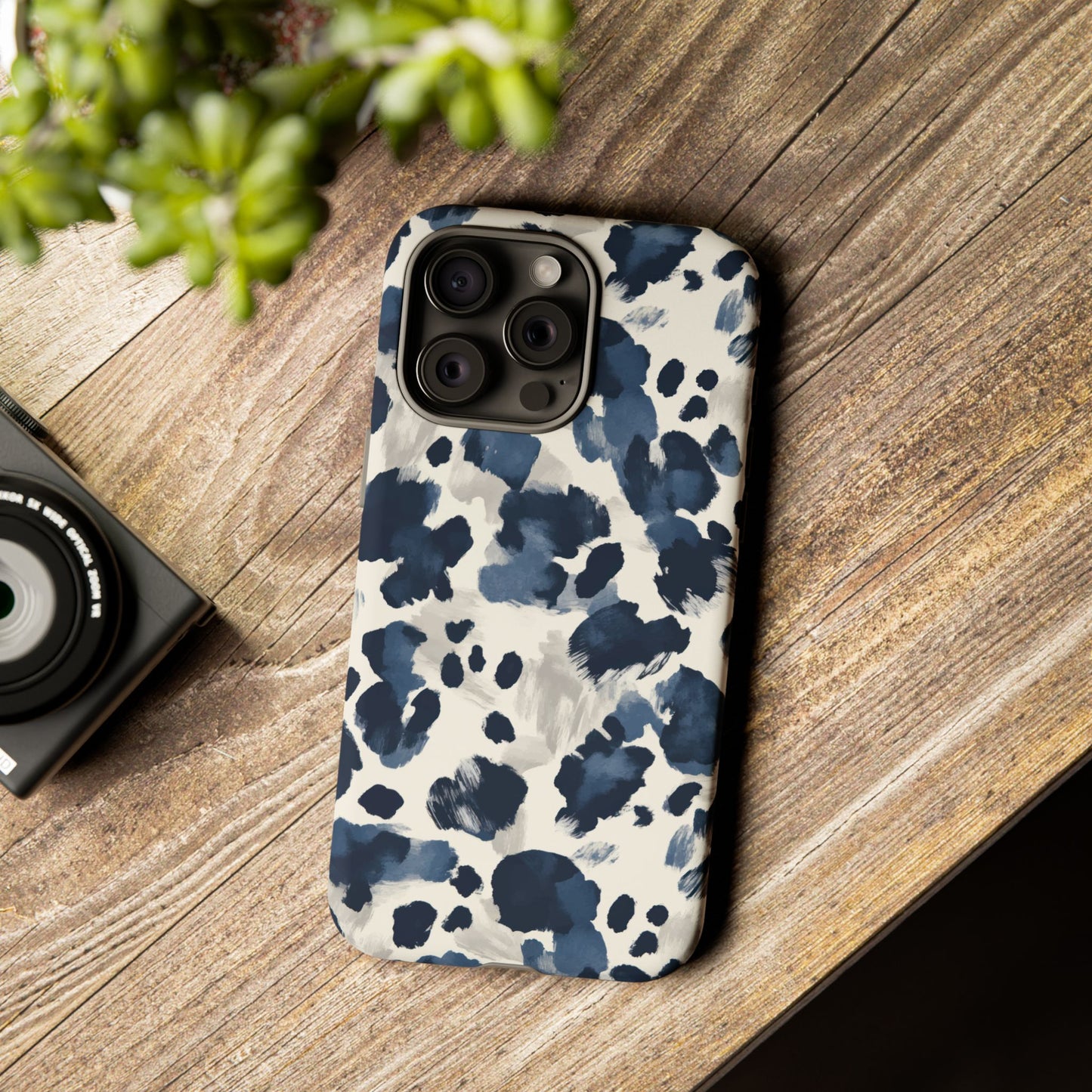 Stylish Phone Case, Tough Phone Cover, Leopard Print Case, Unique Gift for Her, Trendy Accessories, Animal Print Phone Cover