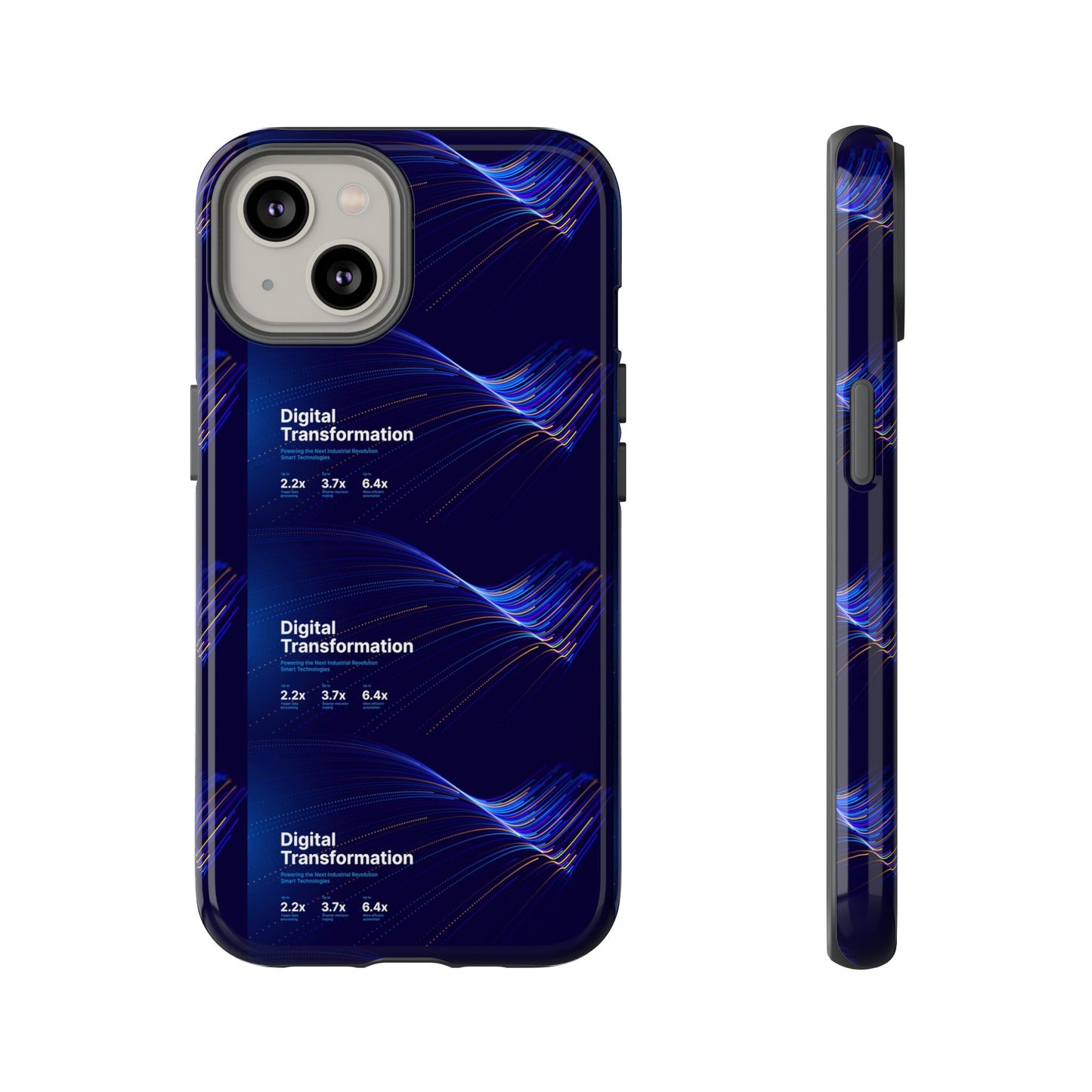 Digital Transformation Phone Case, Tough Cases for Modern Tech, Gifts for Digital Nomads, Unique Designs for Gadget Lovers, Custom [...]
