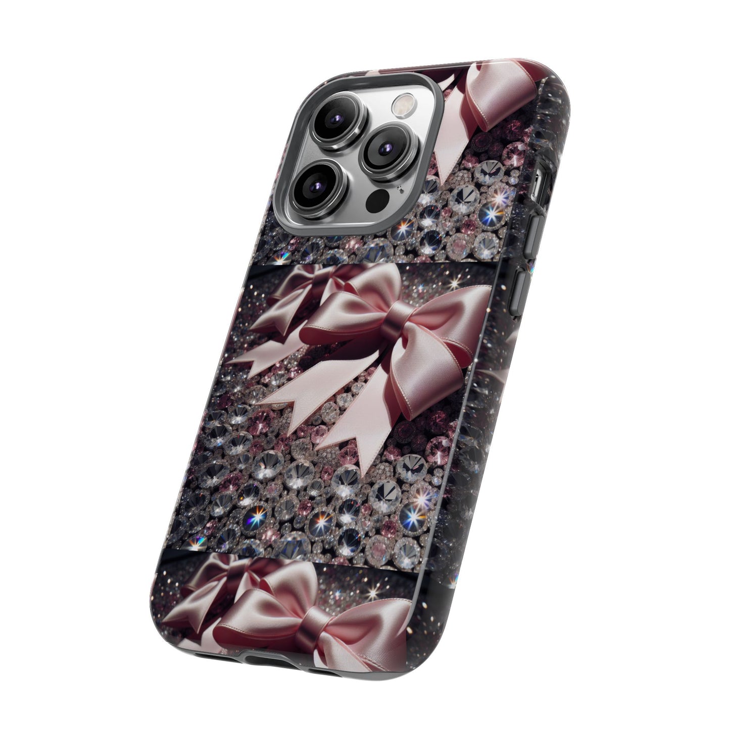 Sparkling Glam Phone Case, Tough Cases, Gift for Her, Stylish Cell Phone Accessories, Blinged Out Designs, Holiday Gifts