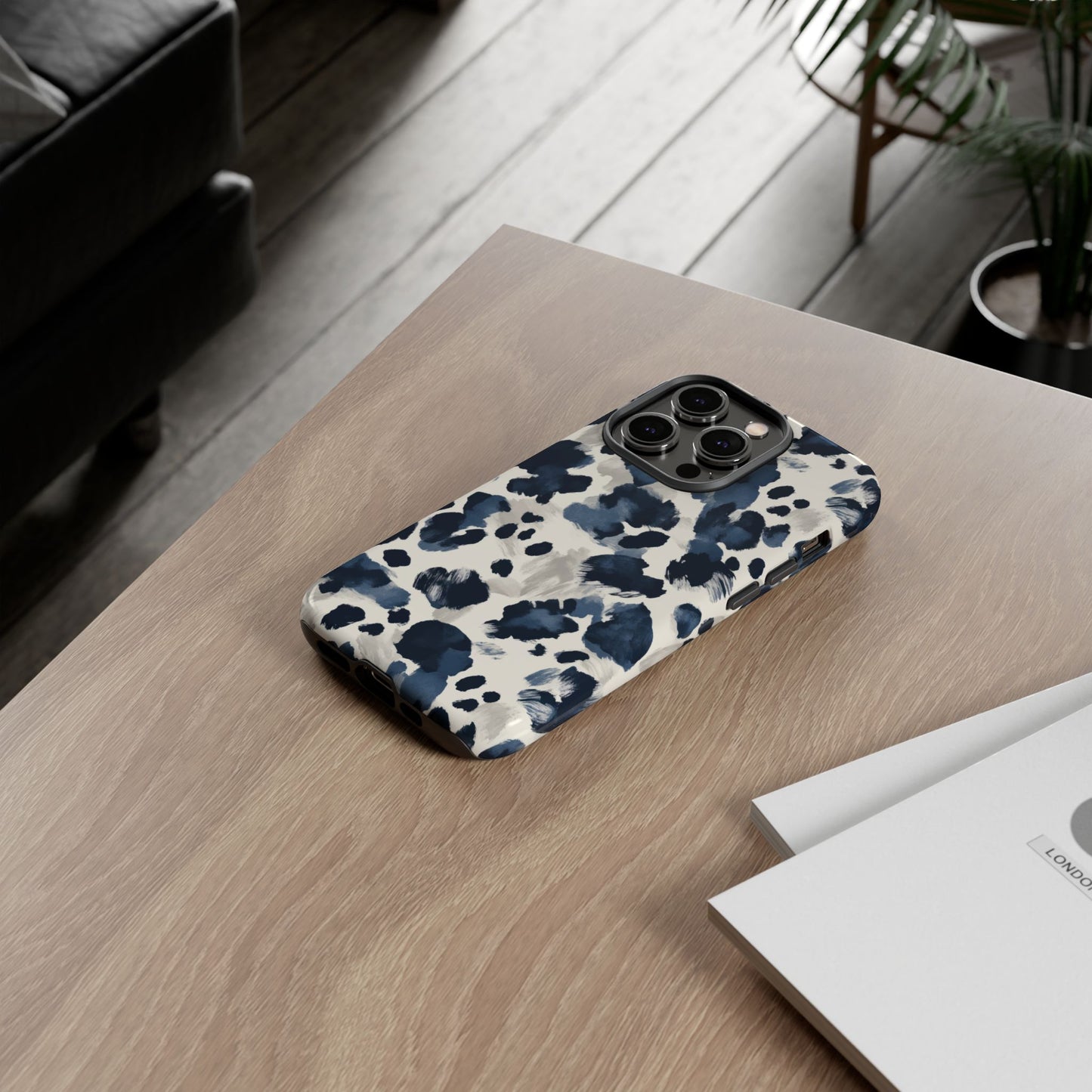 Stylish Phone Case, Tough Phone Cover, Leopard Print Case, Unique Gift for Her, Trendy Accessories, Animal Print Phone Cover