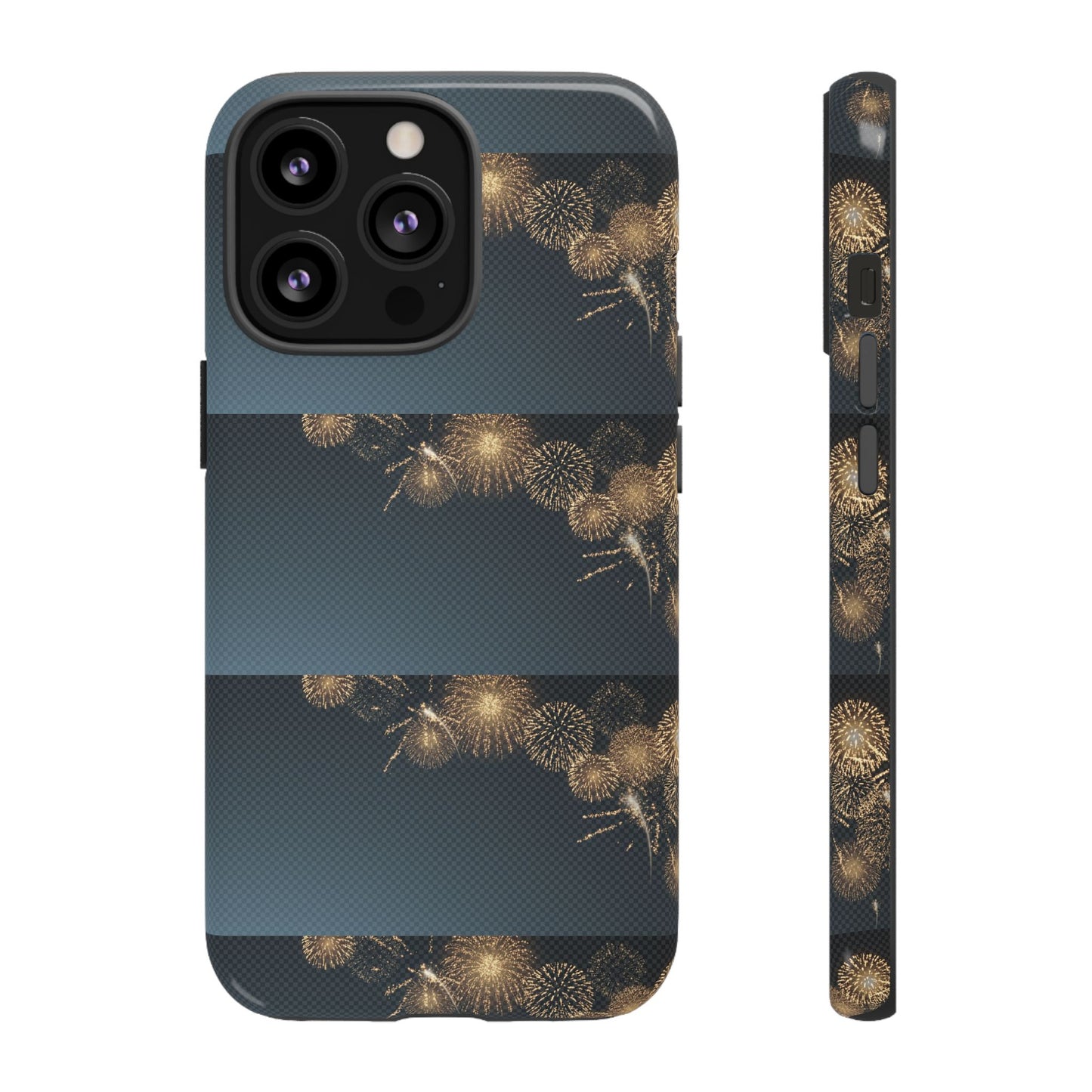 Elegant Fireworks Phone Case, Tough Phone Cover, Holiday Gift, Customizable Case, Premium Protection, Unique Design