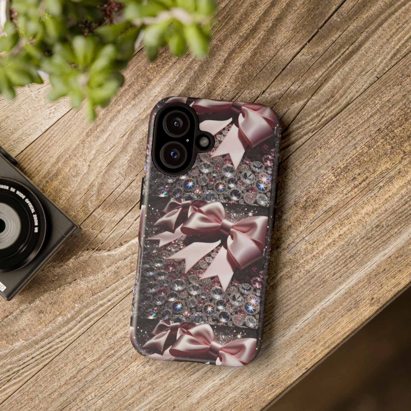 Sparkling Glam Phone Case, Tough Cases, Gift for Her, Stylish Cell Phone Accessories, Blinged Out Designs, Holiday Gifts