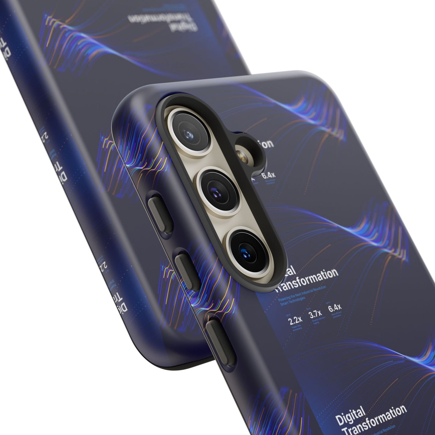 Digital Transformation Phone Case, Tough Cases for Modern Tech, Gifts for Digital Nomads, Unique Designs for Gadget Lovers, Custom [...]