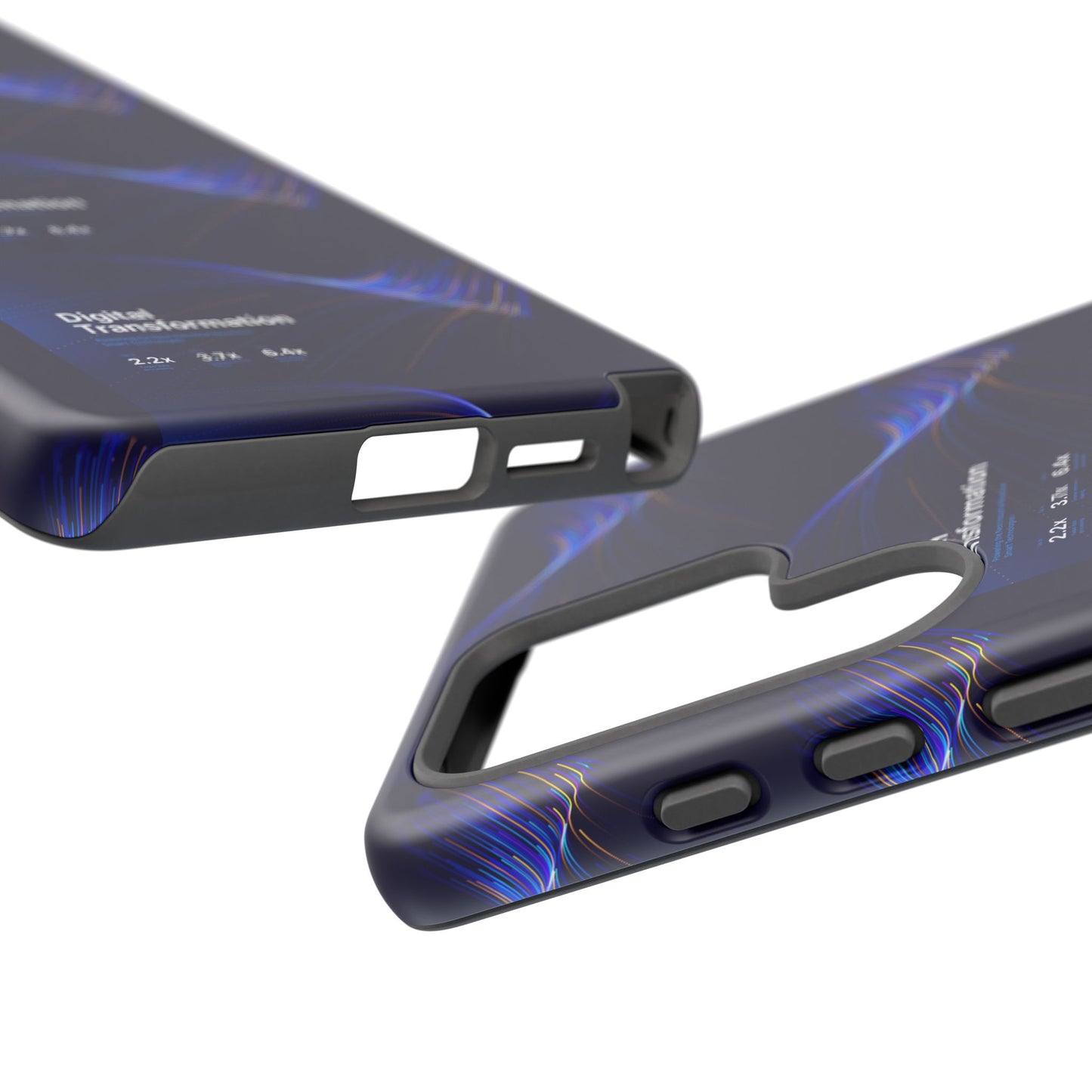 Digital Transformation Phone Case, Tough Cases for Modern Tech, Gifts for Digital Nomads, Unique Designs for Gadget Lovers, Custom [...]