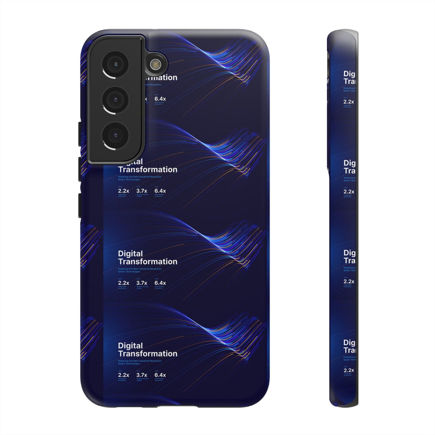 Digital Transformation Phone Case, Tough Cases for Modern Tech, Gifts for Digital Nomads, Unique Designs for Gadget Lovers, Custom [...]
