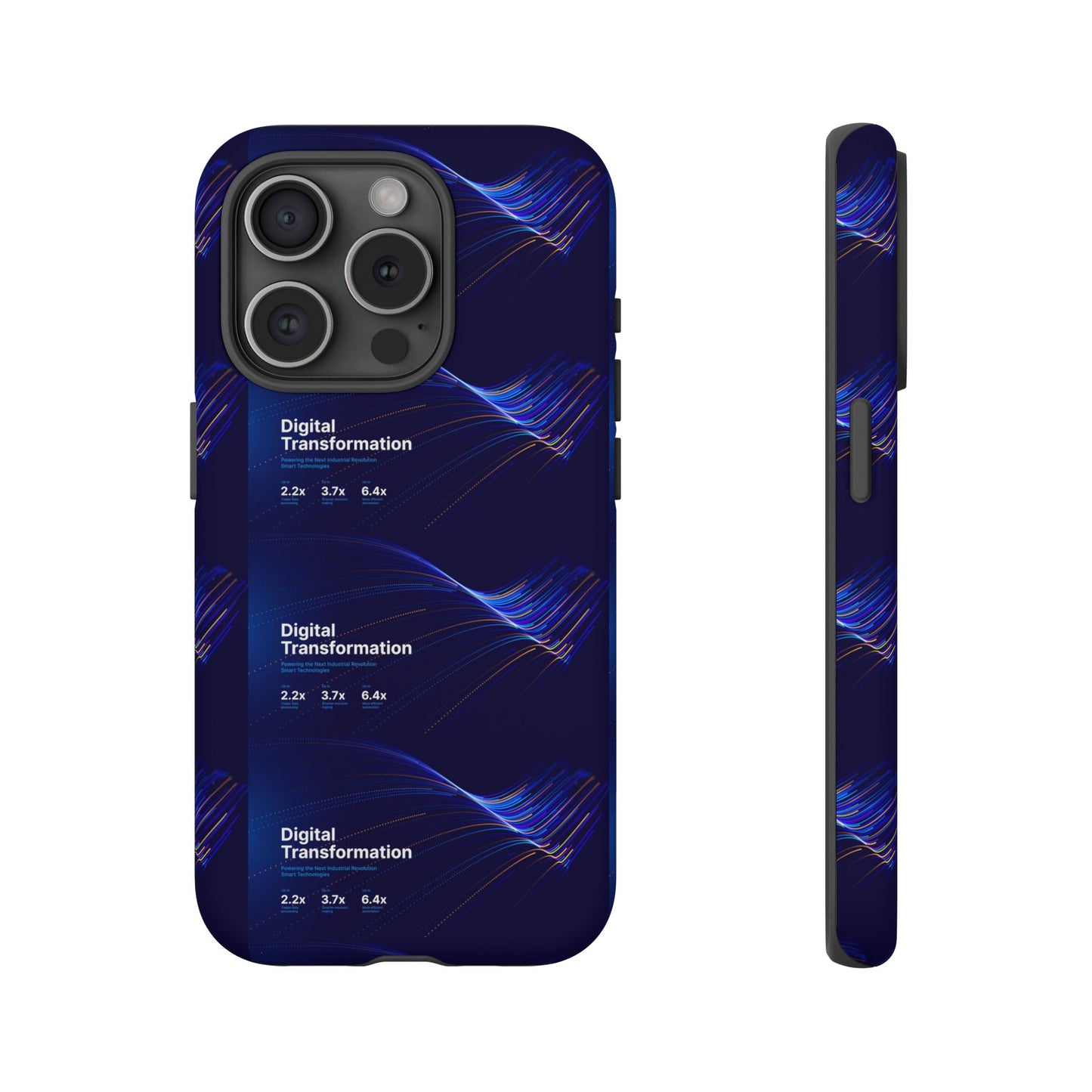Digital Transformation Phone Case, Tough Cases for Modern Tech, Gifts for Digital Nomads, Unique Designs for Gadget Lovers, Custom [...]