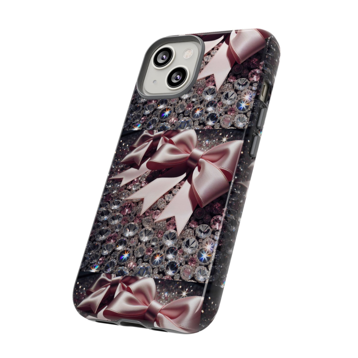 Sparkling Glam Phone Case, Tough Cases, Gift for Her, Stylish Cell Phone Accessories, Blinged Out Designs, Holiday Gifts