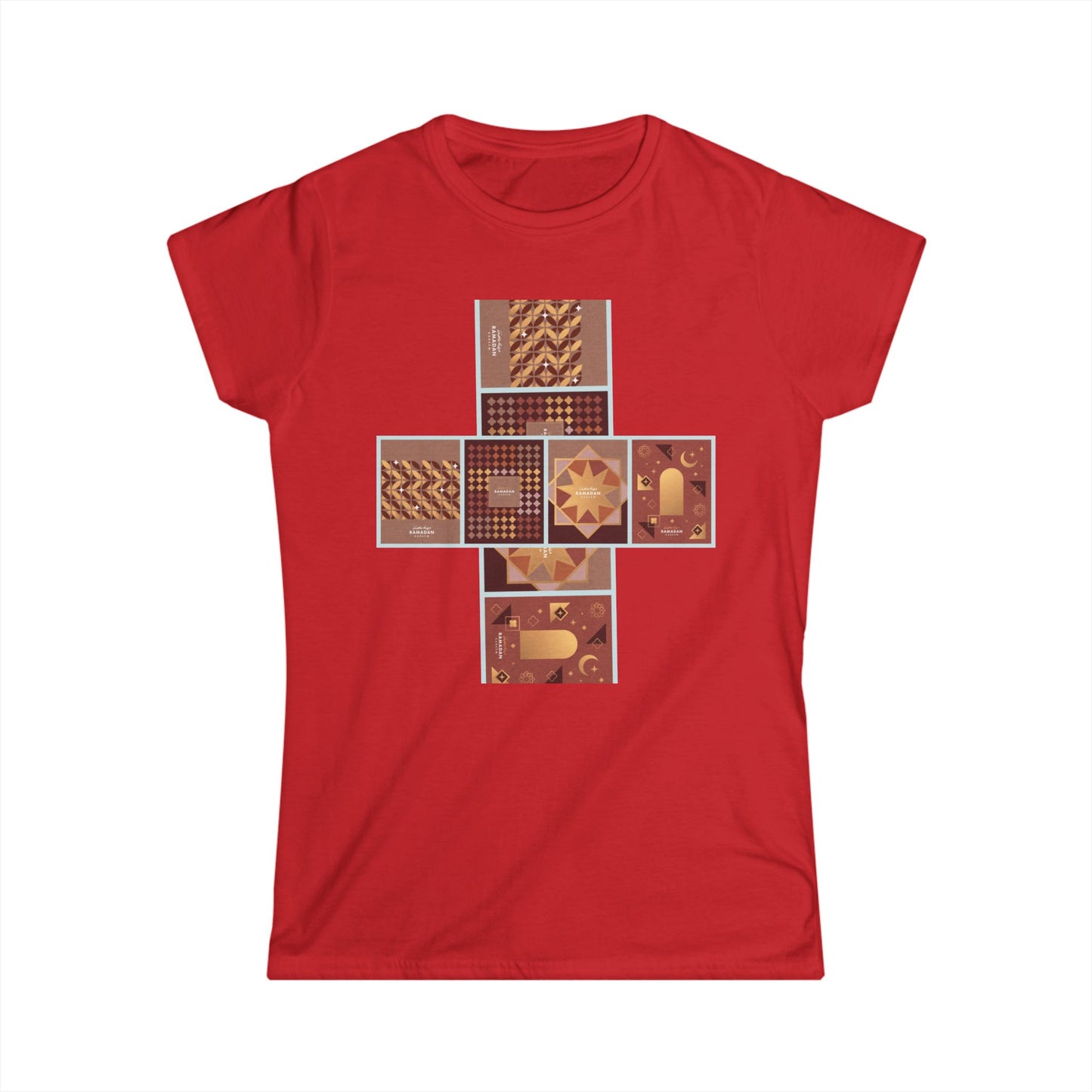 Bohemian Chic Women's Softstyle Tee, Casual Fashion, Summer Shirt, Gift for Her, Trendy Tee