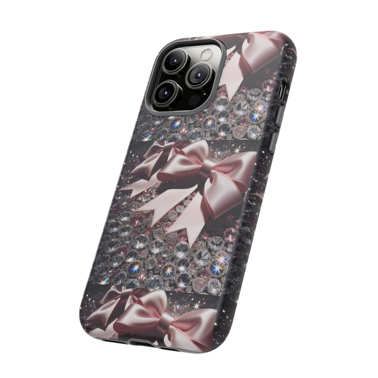 Sparkling Glam Phone Case, Tough Cases, Gift for Her, Stylish Cell Phone Accessories, Blinged Out Designs, Holiday Gifts