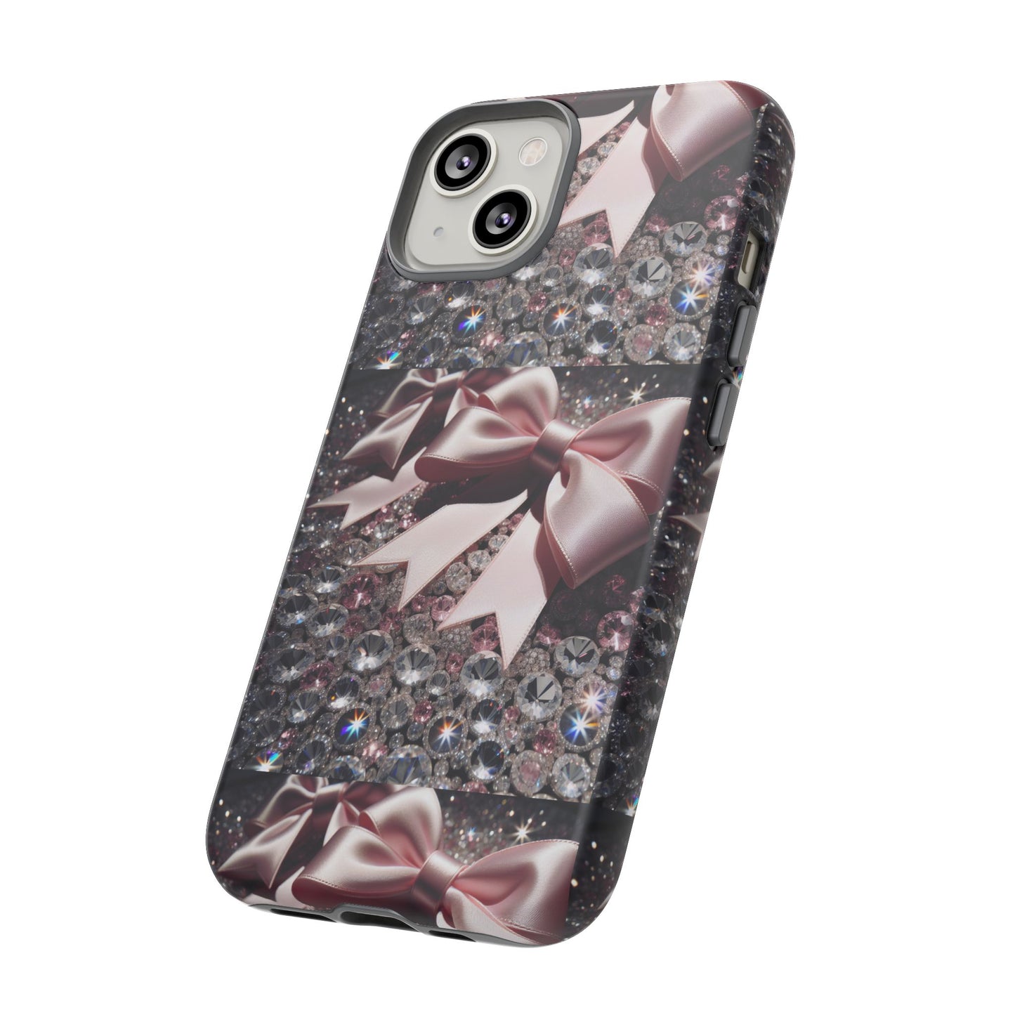 Sparkling Glam Phone Case, Tough Cases, Gift for Her, Stylish Cell Phone Accessories, Blinged Out Designs, Holiday Gifts
