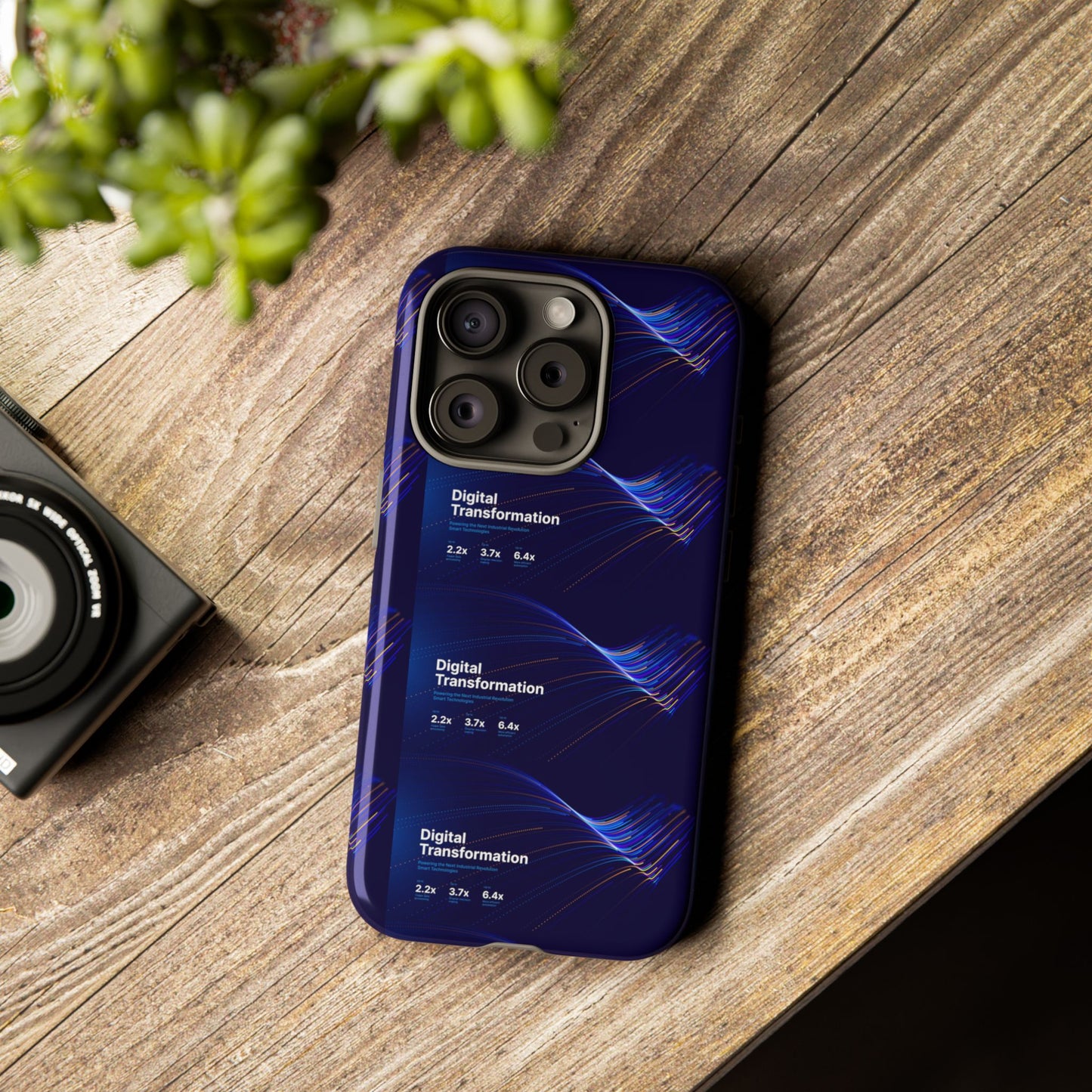 Digital Transformation Phone Case, Tough Cases for Modern Tech, Gifts for Digital Nomads, Unique Designs for Gadget Lovers, Custom [...]