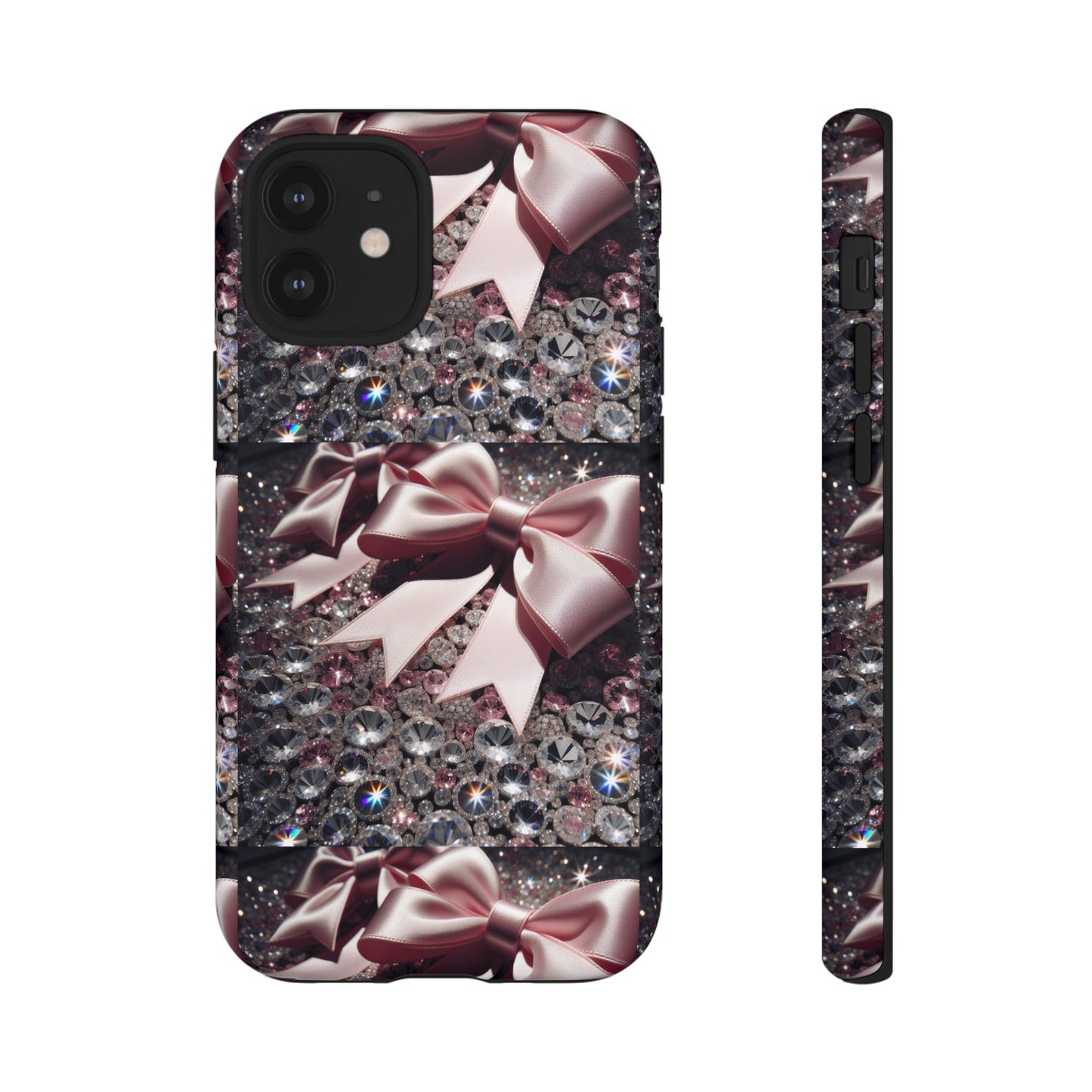 Sparkling Glam Phone Case, Tough Cases, Gift for Her, Stylish Cell Phone Accessories, Blinged Out Designs, Holiday Gifts