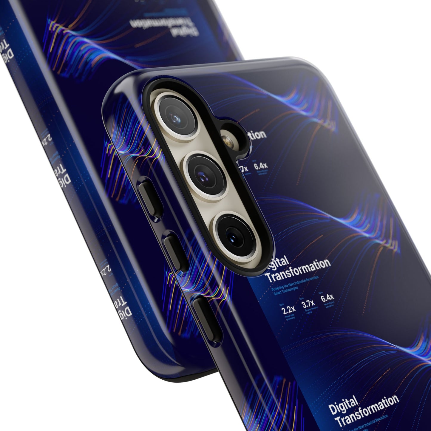 Digital Transformation Phone Case, Tough Cases for Modern Tech, Gifts for Digital Nomads, Unique Designs for Gadget Lovers, Custom [...]
