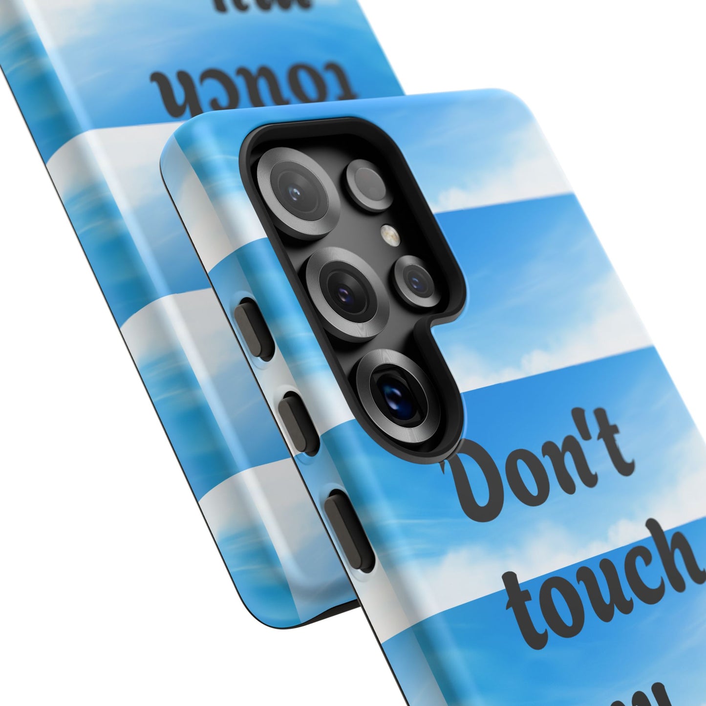 Phone Case, Quirky Phone Cover, Don't Touch My Phone Case, Gift for Teens, Trendy Accessory, Unique Phone Protection