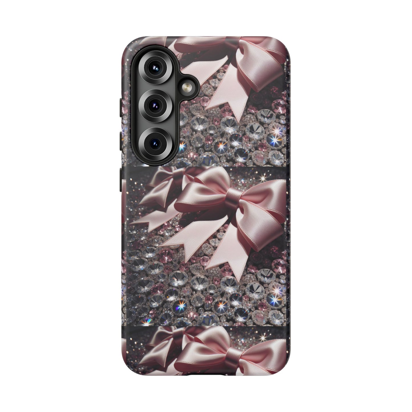 Sparkling Glam Phone Case, Tough Cases, Gift for Her, Stylish Cell Phone Accessories, Blinged Out Designs, Holiday Gifts