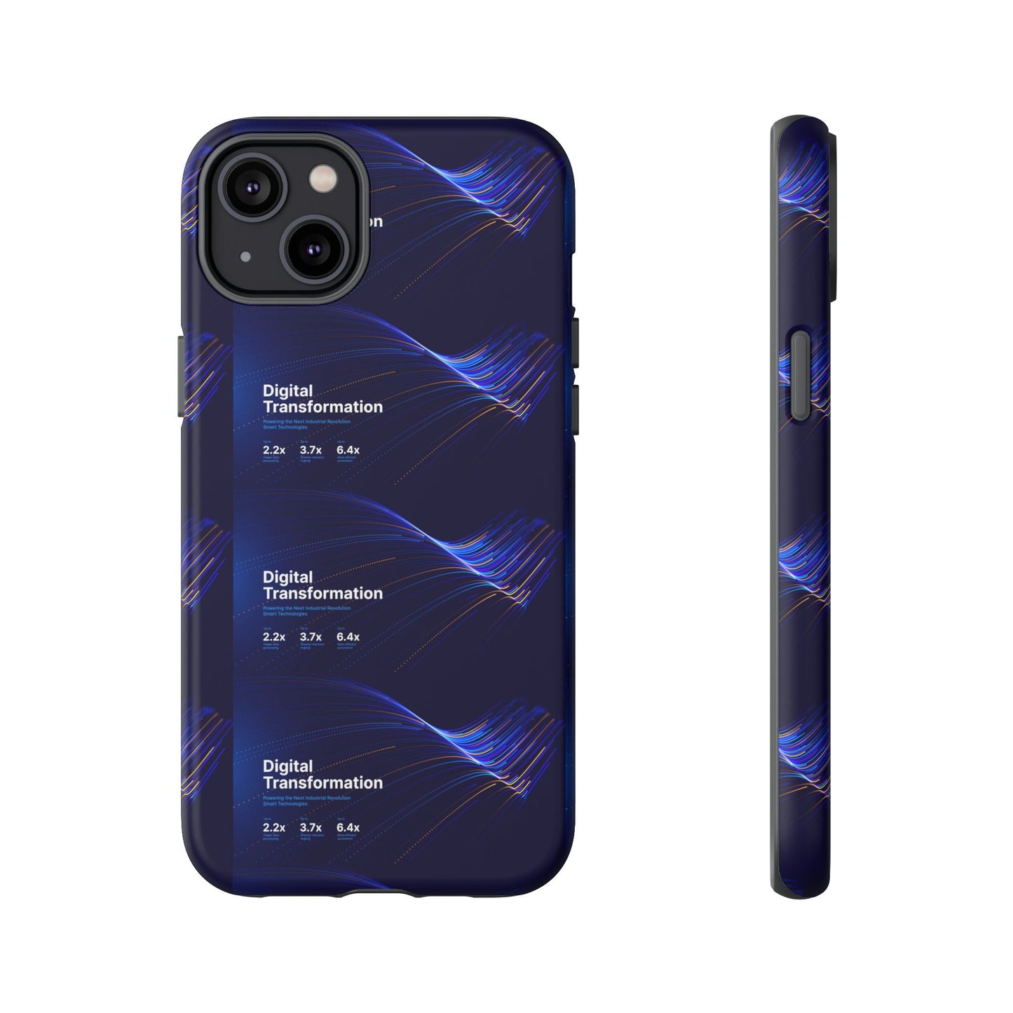 Digital Transformation Phone Case, Tough Cases for Modern Tech, Gifts for Digital Nomads, Unique Designs for Gadget Lovers, Custom [...]