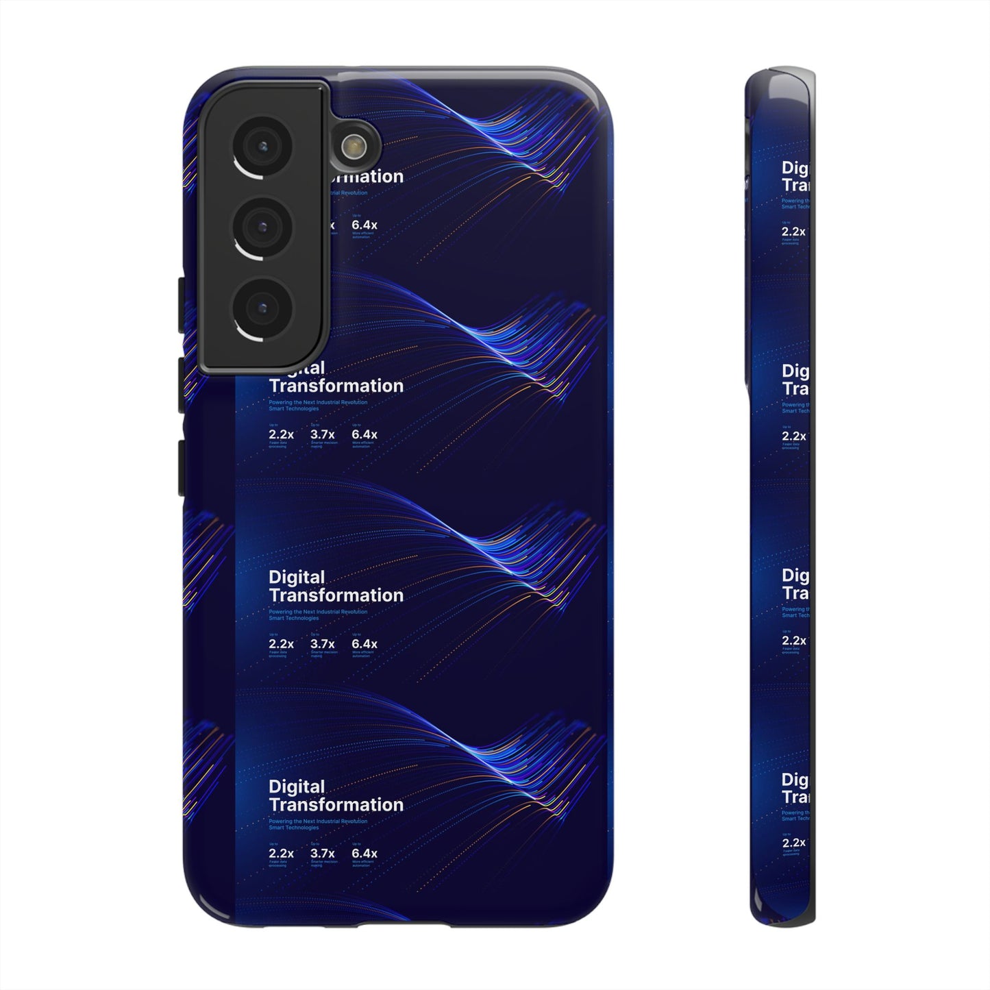 Digital Transformation Phone Case, Tough Cases for Modern Tech, Gifts for Digital Nomads, Unique Designs for Gadget Lovers, Custom [...]