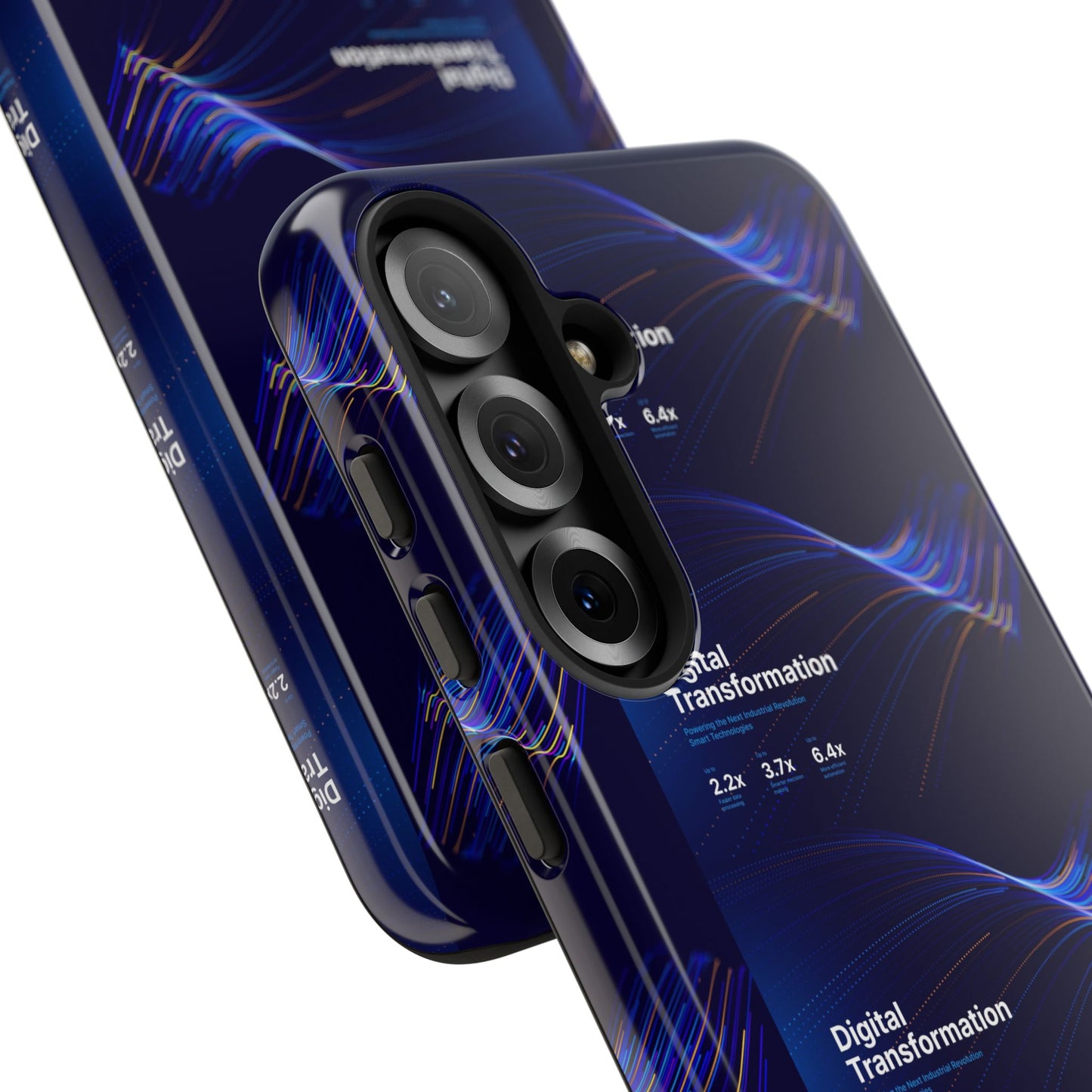 Digital Transformation Phone Case, Tough Cases for Modern Tech, Gifts for Digital Nomads, Unique Designs for Gadget Lovers, Custom [...]