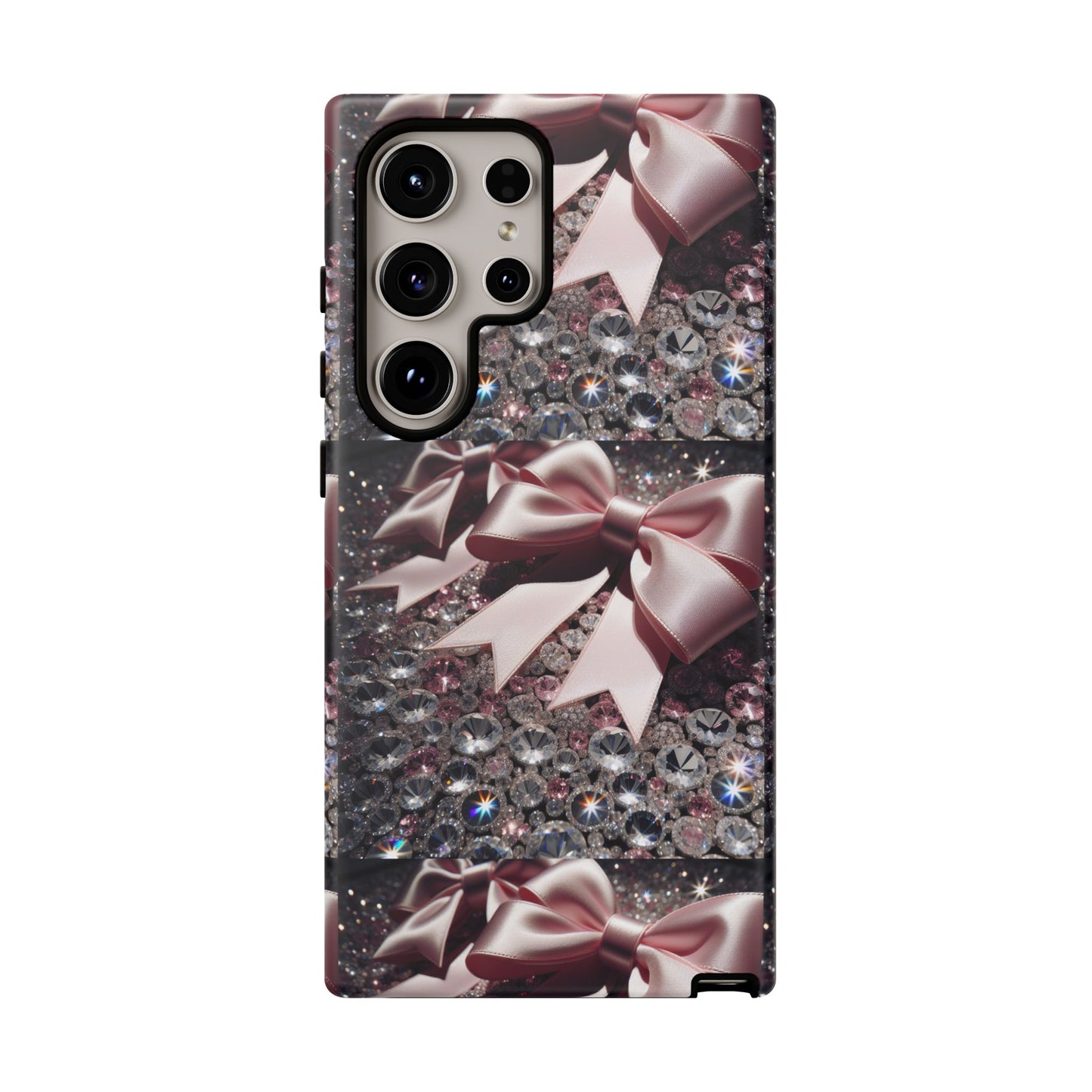 Sparkling Glam Phone Case, Tough Cases, Gift for Her, Stylish Cell Phone Accessories, Blinged Out Designs, Holiday Gifts