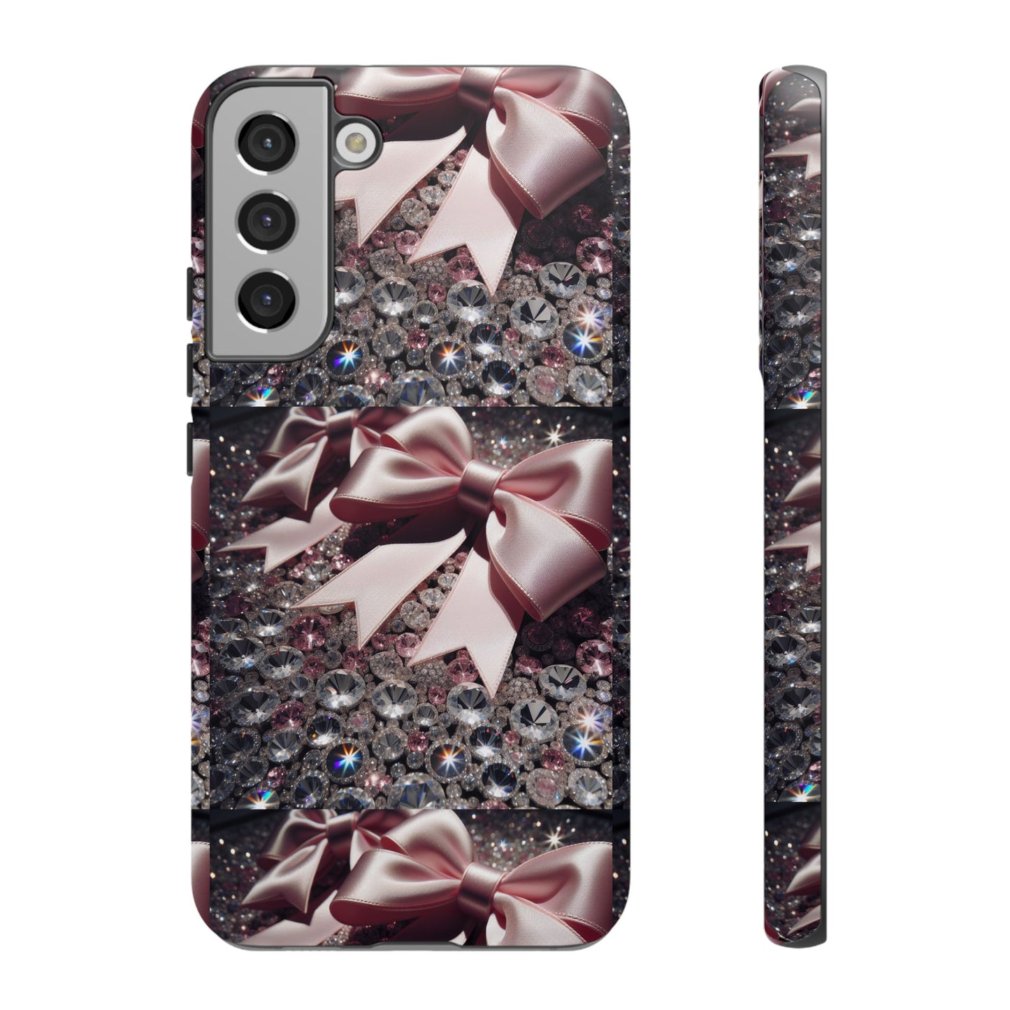 Sparkling Glam Phone Case, Tough Cases, Gift for Her, Stylish Cell Phone Accessories, Blinged Out Designs, Holiday Gifts