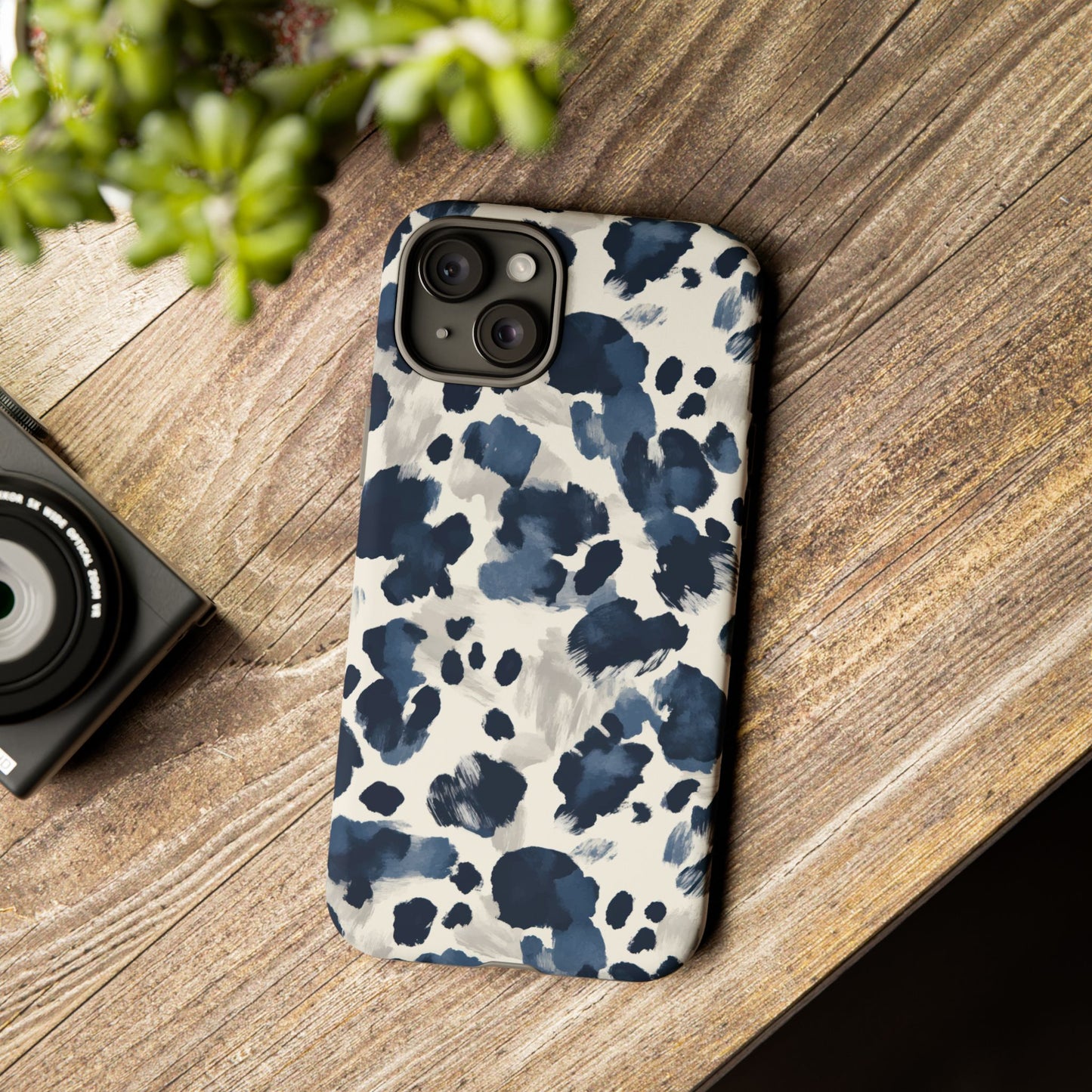 Stylish Phone Case, Tough Phone Cover, Leopard Print Case, Unique Gift for Her, Trendy Accessories, Animal Print Phone Cover