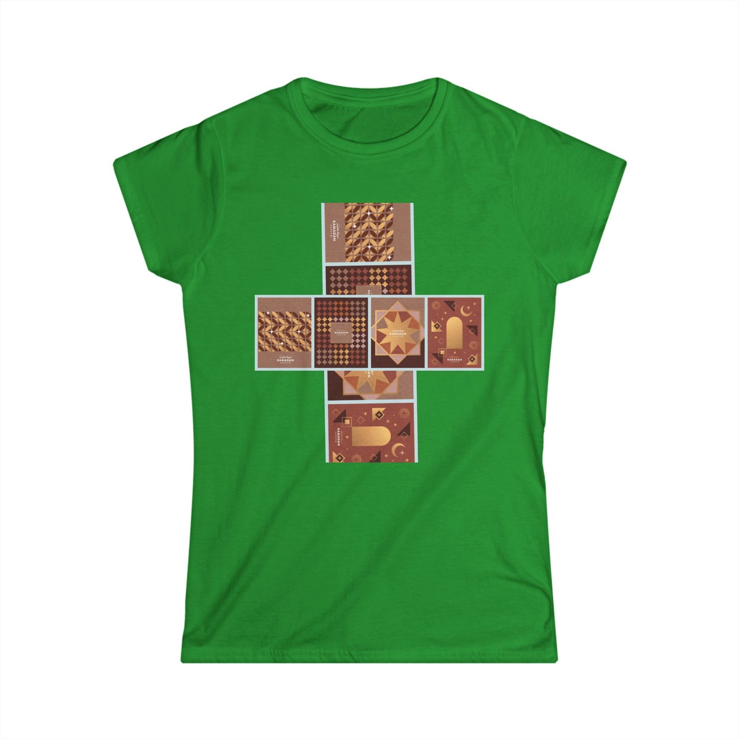 Bohemian Chic Women's Softstyle Tee, Casual Fashion, Summer Shirt, Gift for Her, Trendy Tee